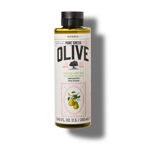 Pure Greek Olive Shower Gel Honey Pear
