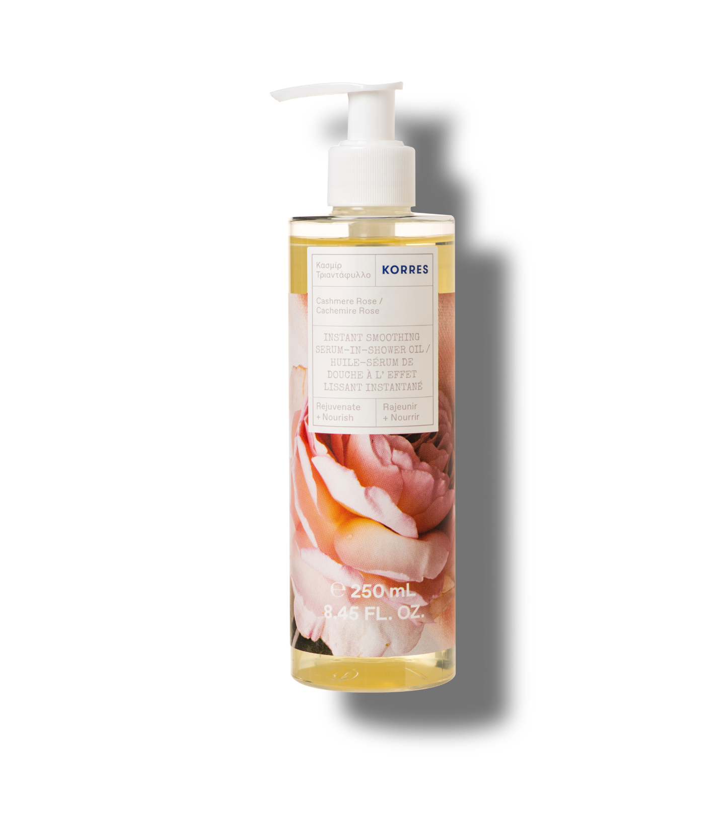Instant Smoothing Serum-In-Shower Oil Cashmere Rose – KORRES