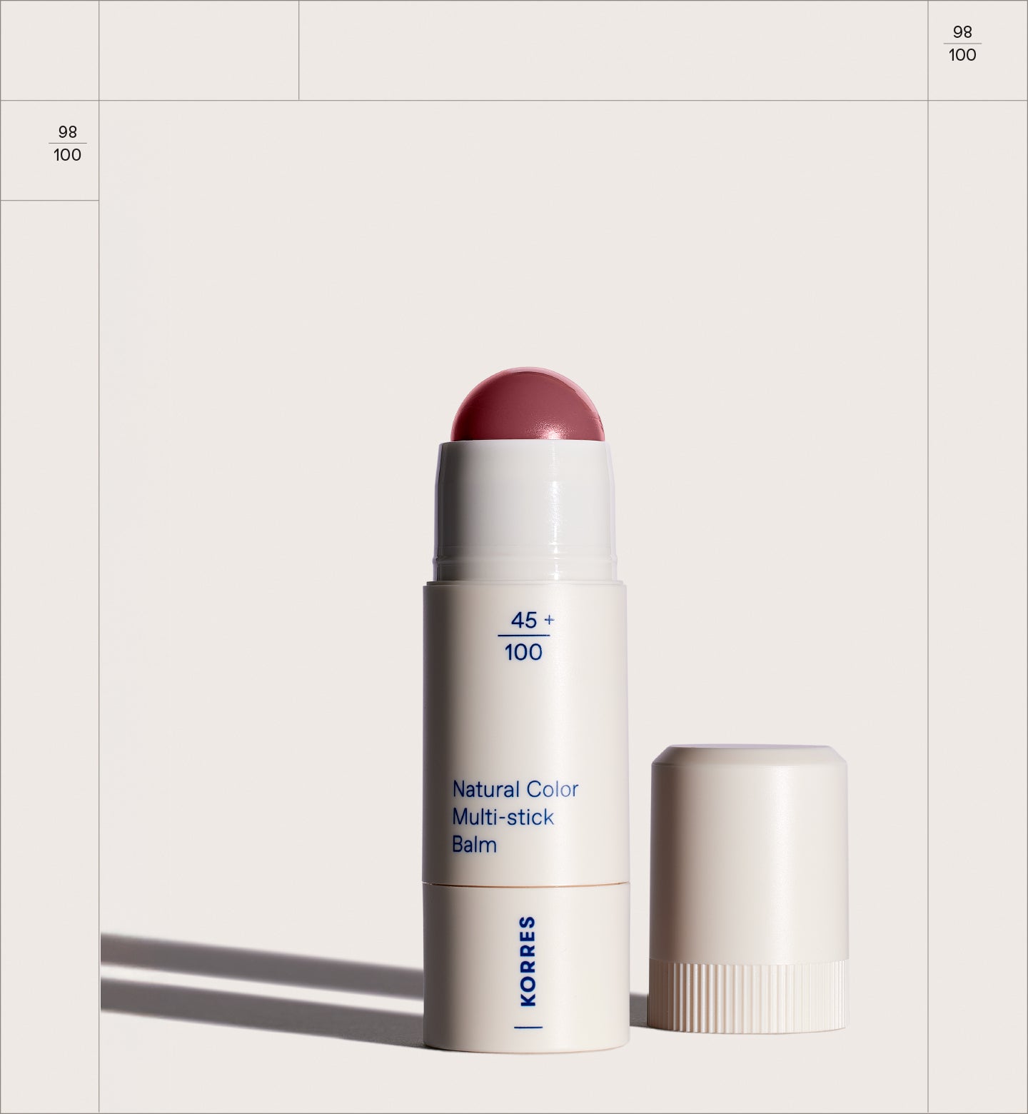 Multi-Stick Balm Vintage Rose Makeup Korres