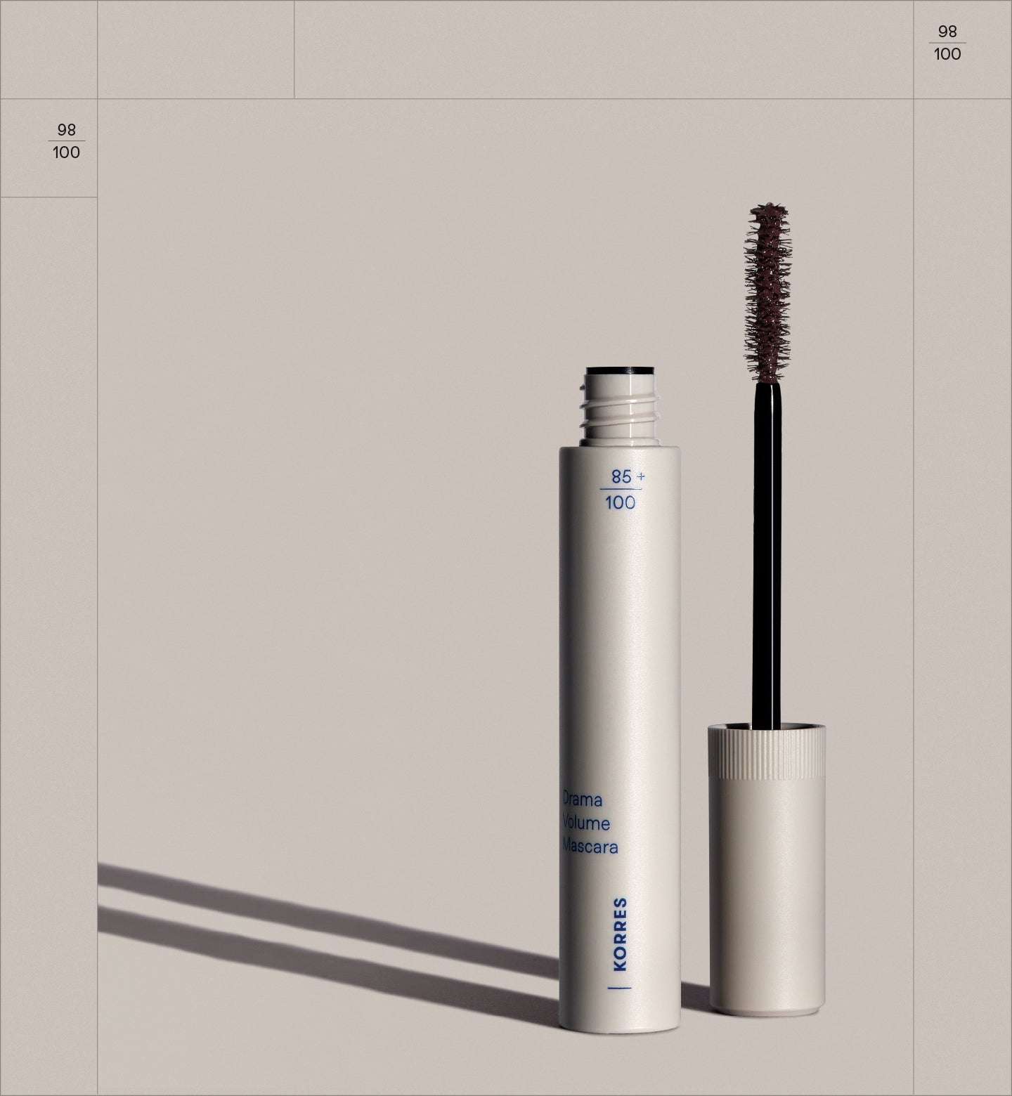 Drama Volume Mascara Plum Brown Makeup KORRES