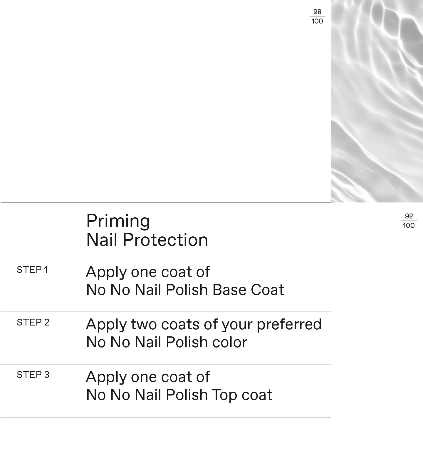No No Nail Polish Base Coat Makeup Korres