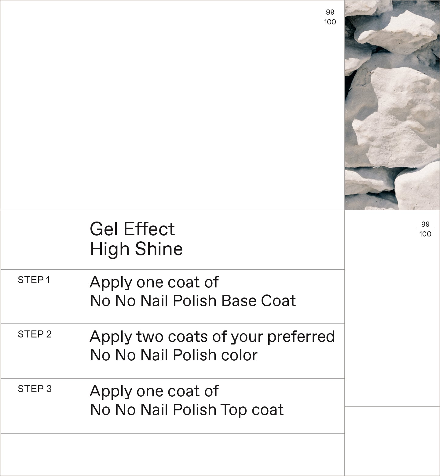 No No Nail Polish Pure White Makeup Korres