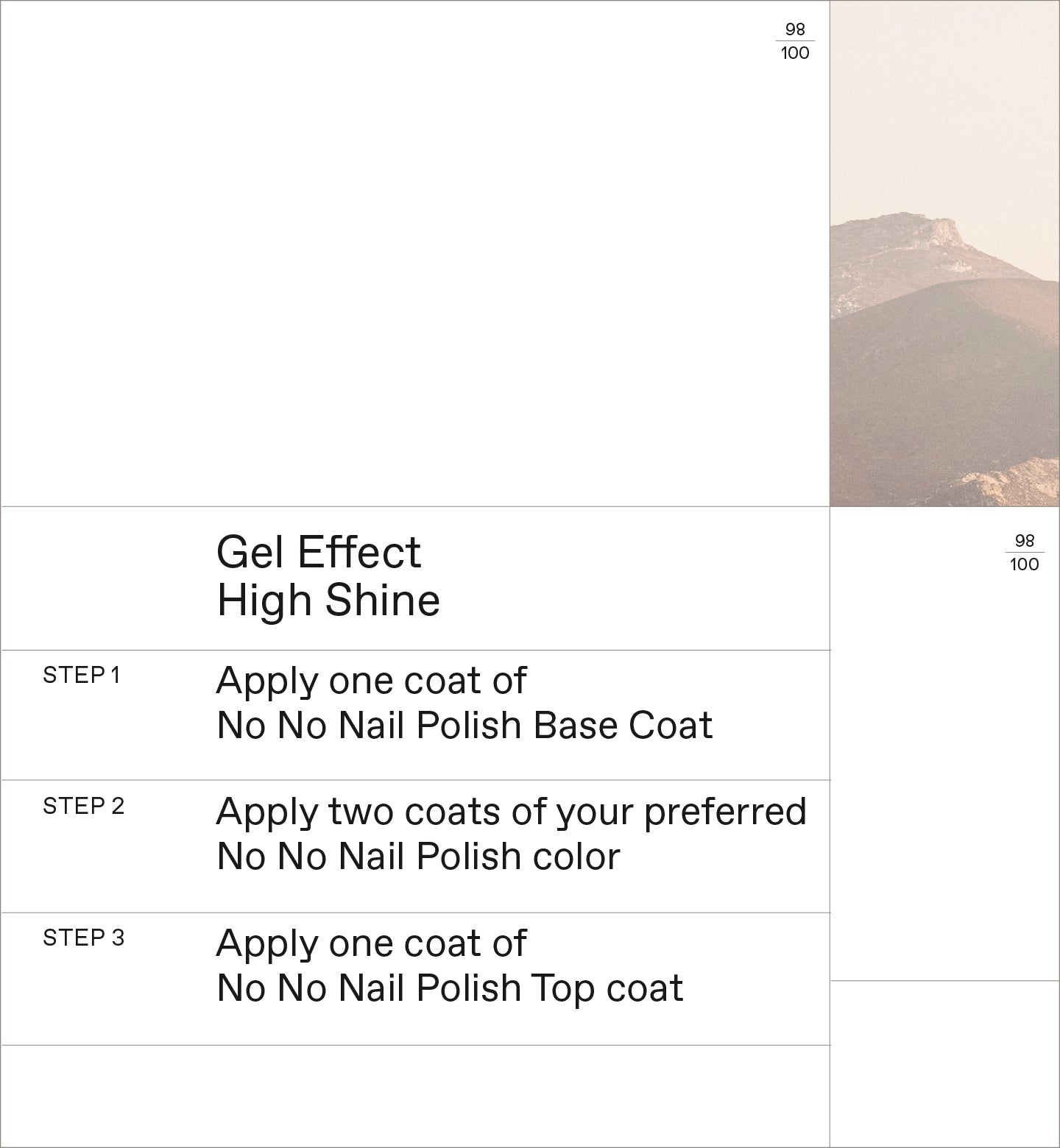 No No Nail Polish Jelly Peach Makeup Korres