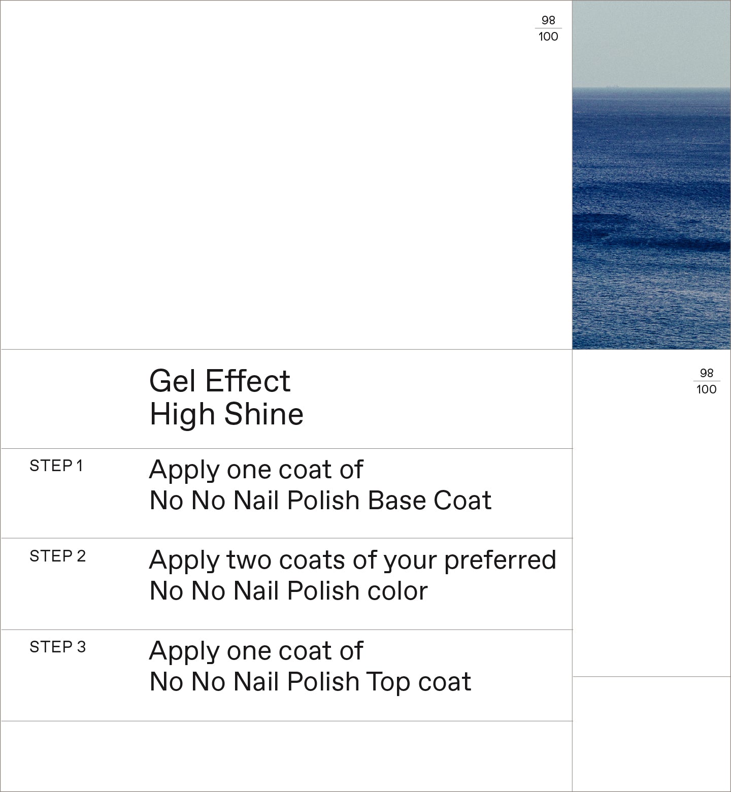 No No Nail Polish Aegean Sea Makeup Korres