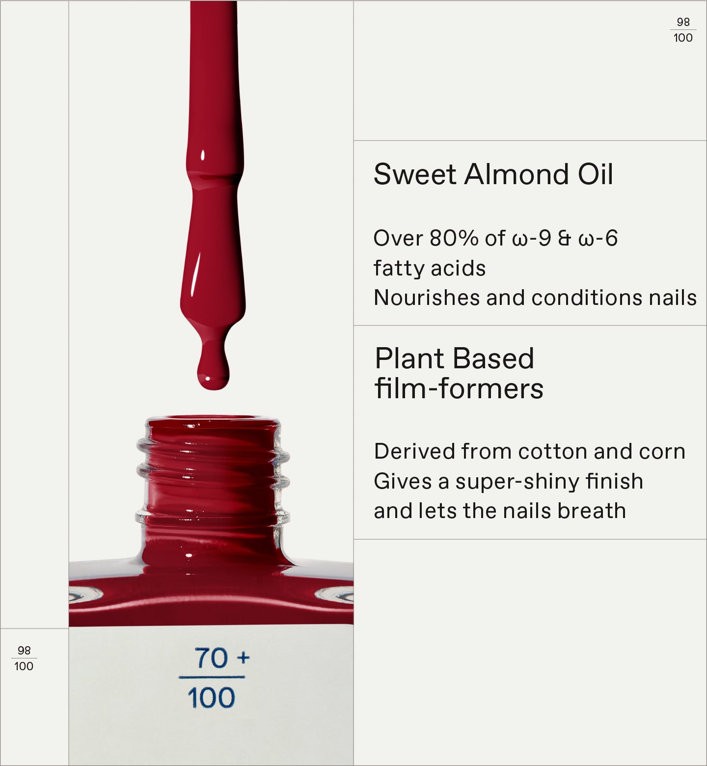 No No Nail Polish Wine Red Makeup Korres