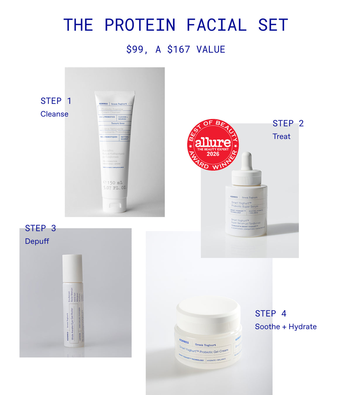 Mini Greek Yoghurt Probiotic Super Serum 15ML Littles Korres