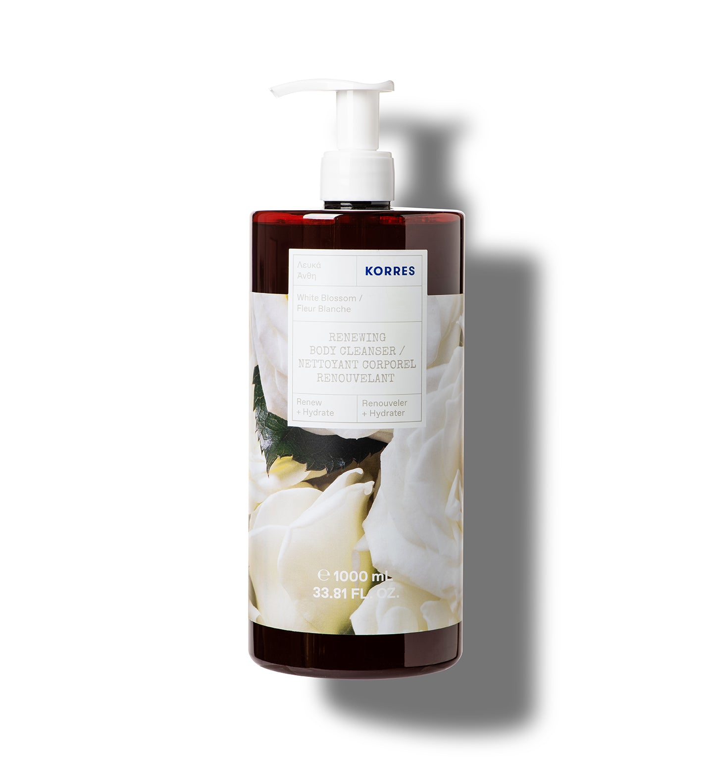 Renewing Body Cleanser White Blossom 1 Liter Body Care Korres