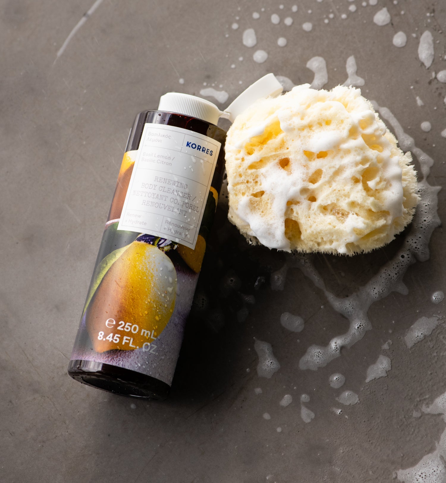 Renewing Body Cleanser – Basil Lemon | KORRES