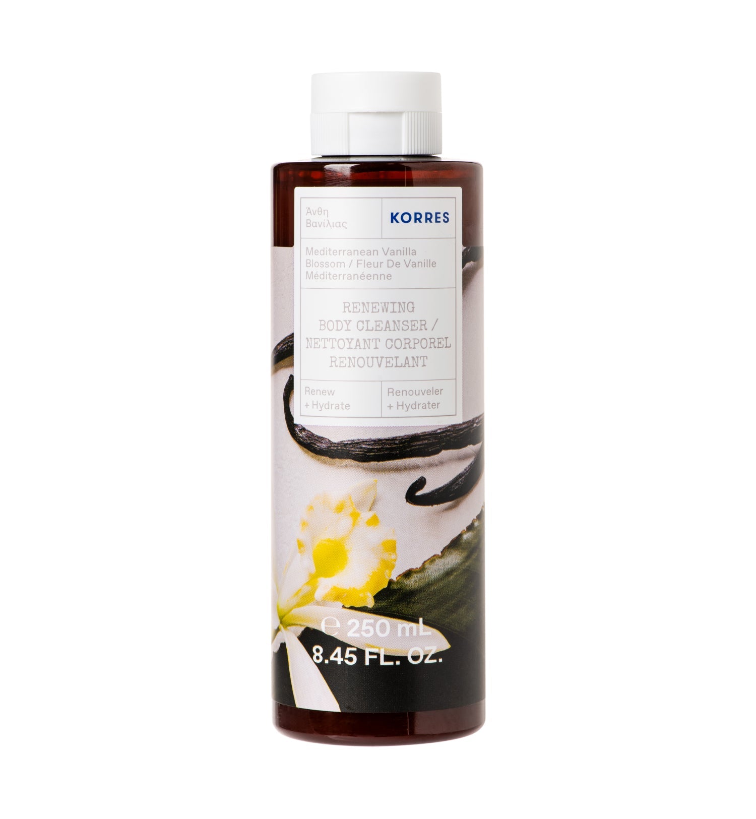 Renewing Body Cleanser Mediterranean Vanilla Blossom Body Care Korres