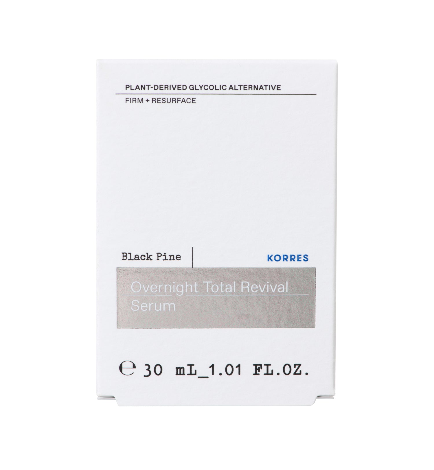 Black Pine Overnight Total Revival Serum Skincare Korres