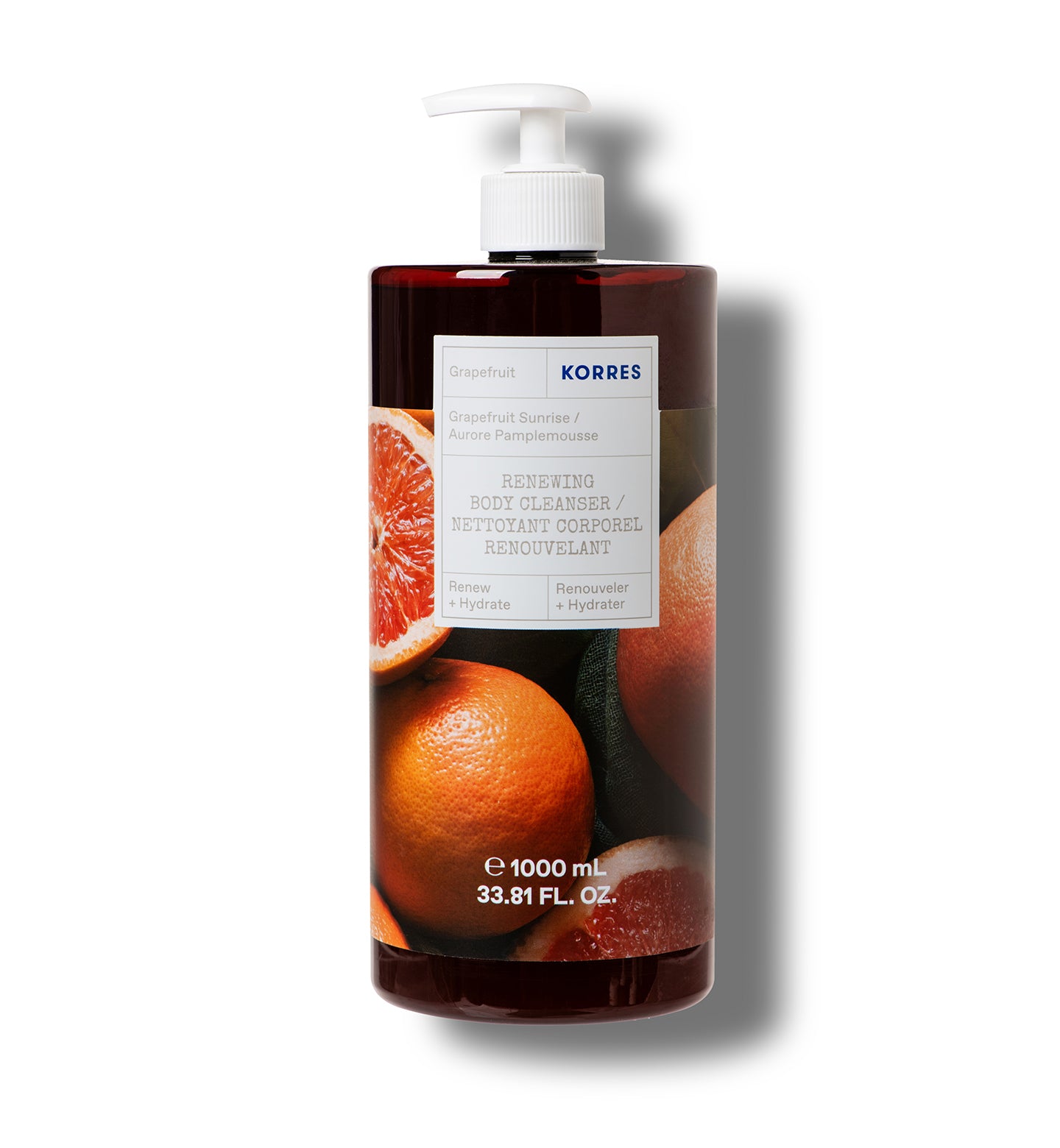 Renewing Body Cleanser Grapefruit 1 Liter Body Care Korres