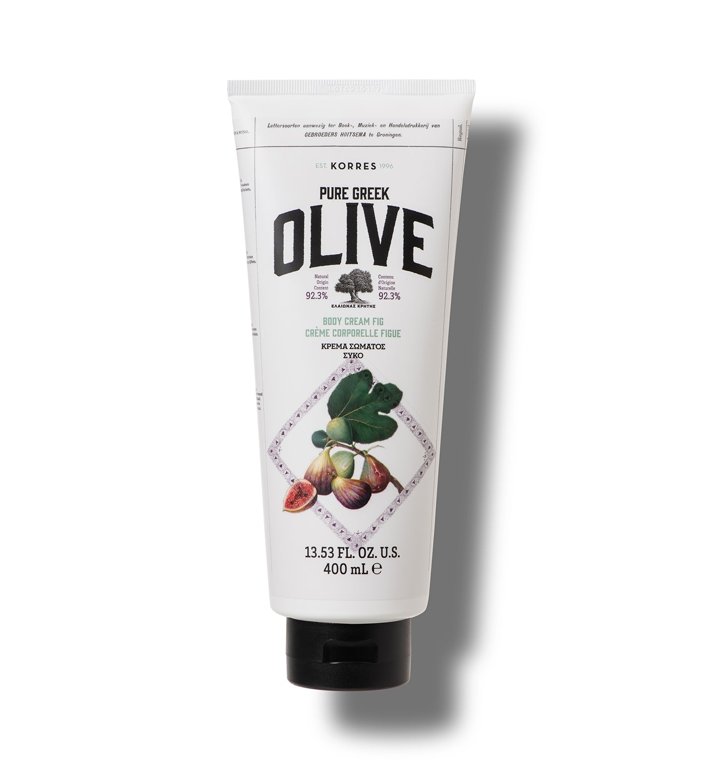 Pure Greek Olive Body Cream Fig 400ML Pure Greek Olive Korres