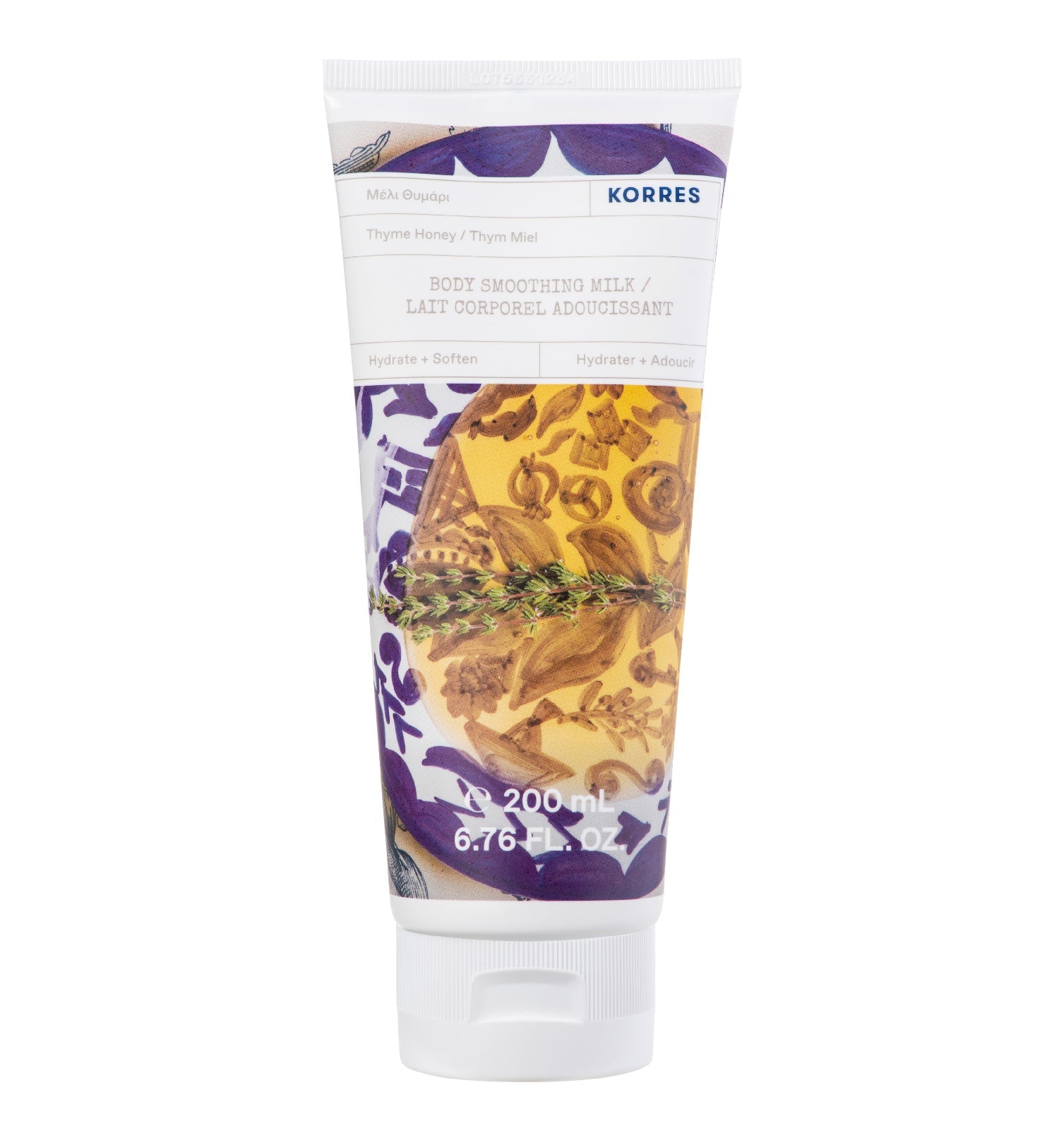 Body Smoothing Milk Thyme Honey Body Care Korres