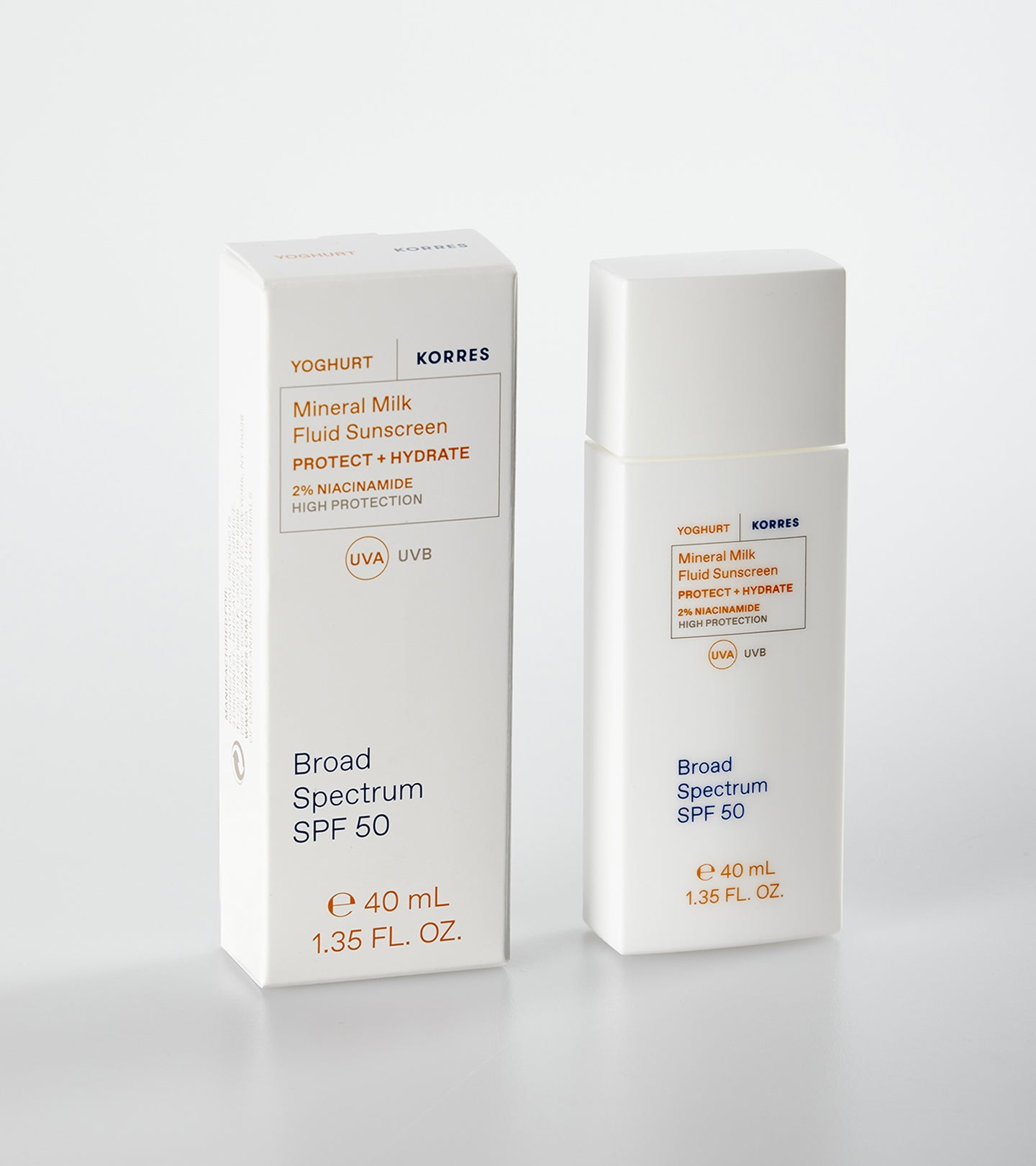 日焼け止め APROTIE MINERALS Sunscreen Milk 40mL Mineral Milk Fluid Sunscreen SPF 50 | KORRES