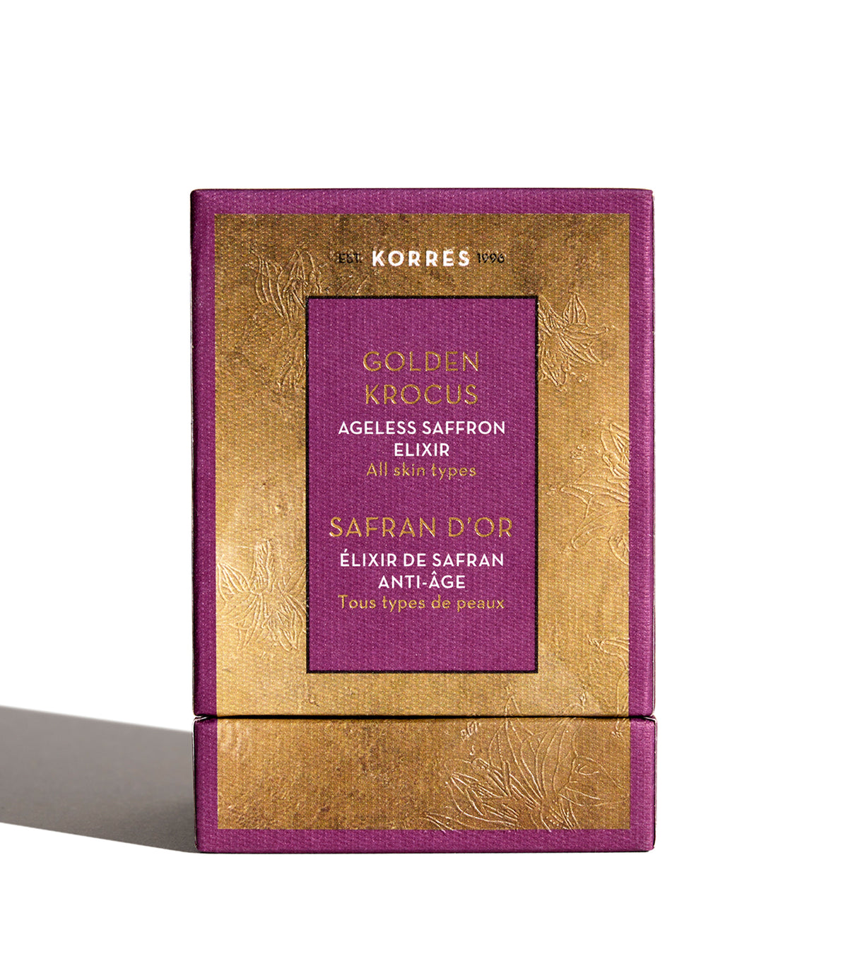 Golden Krocus Ageless Saffron Elixir Skincare Korres