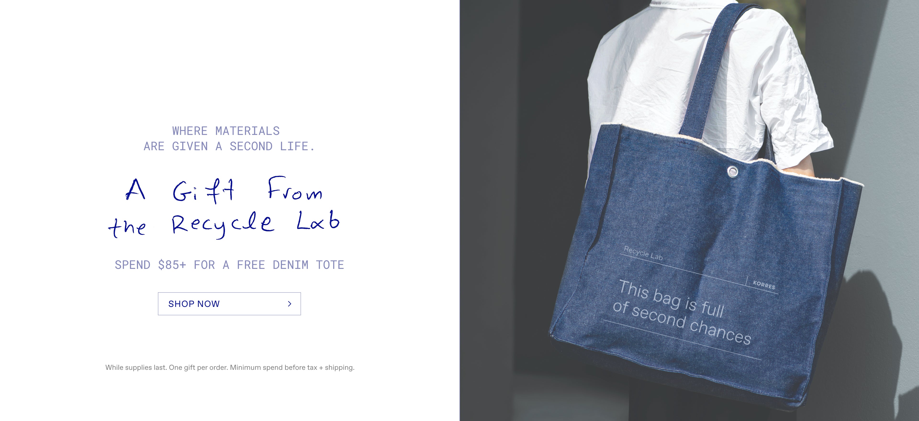 A Gift from the Recycle Lab: Orders $85+