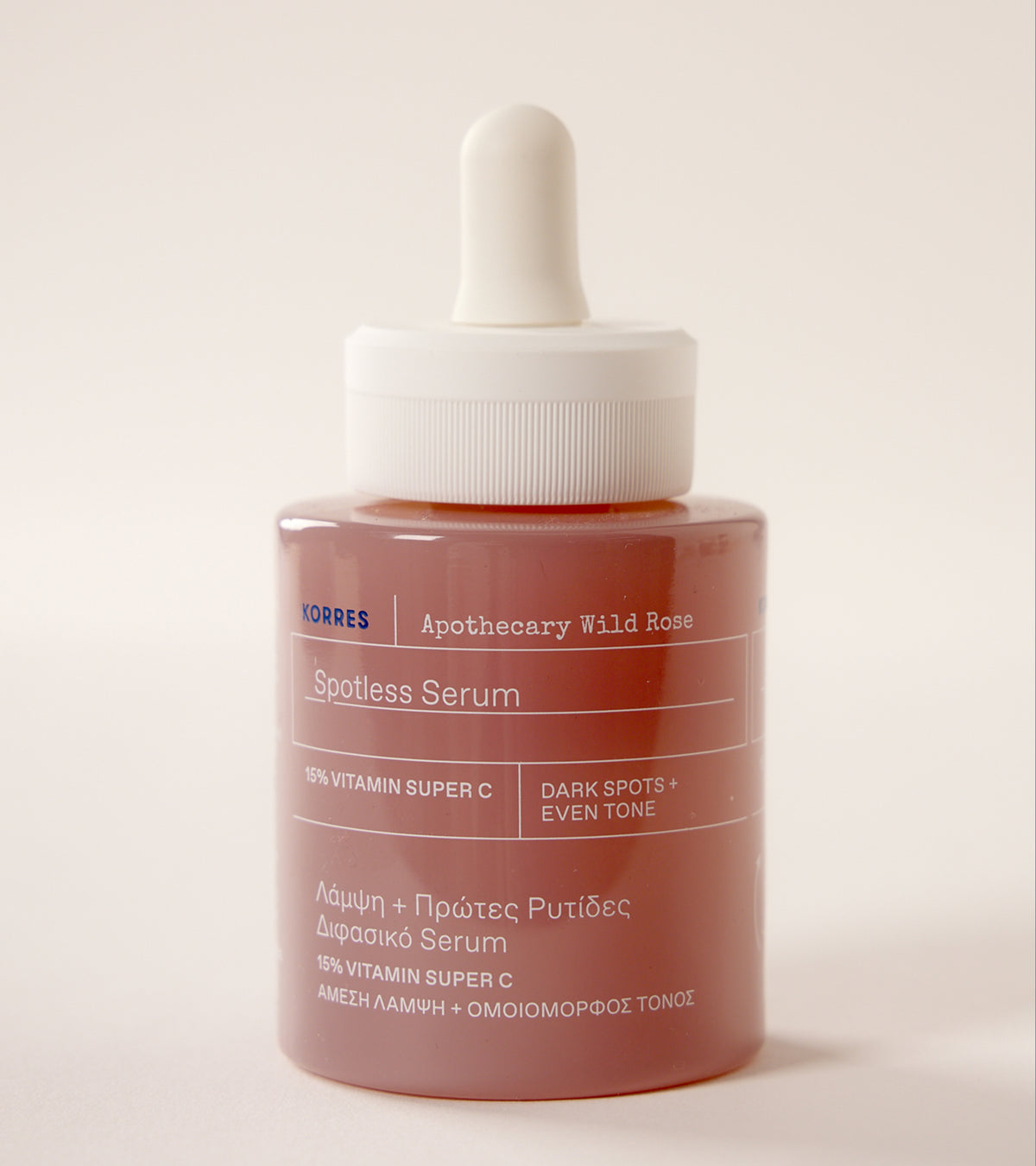 Apothecary Wild Rose 15% Vitamin C Spotless Serum Skincare Korres