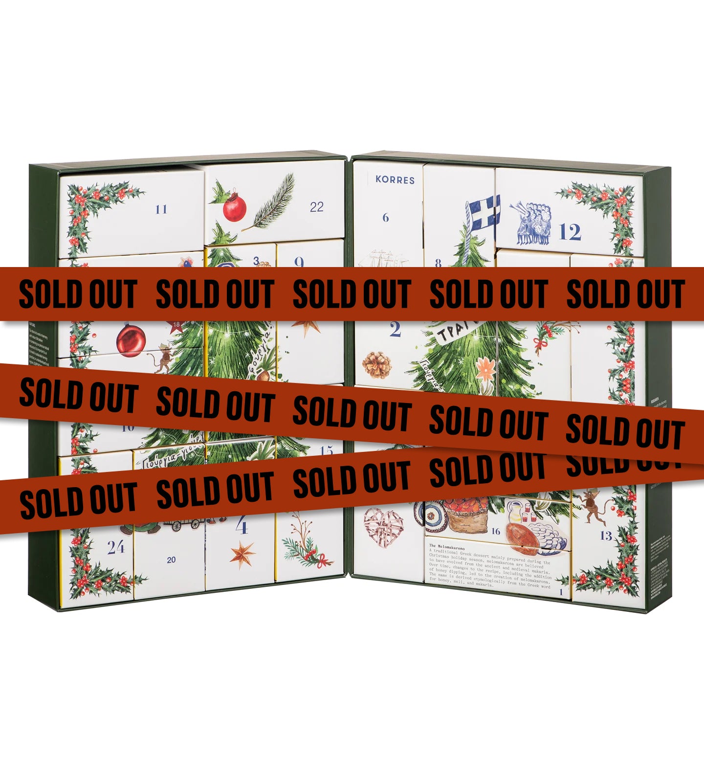 Advent Calendar 2025 ($428 Value) Kits Korres