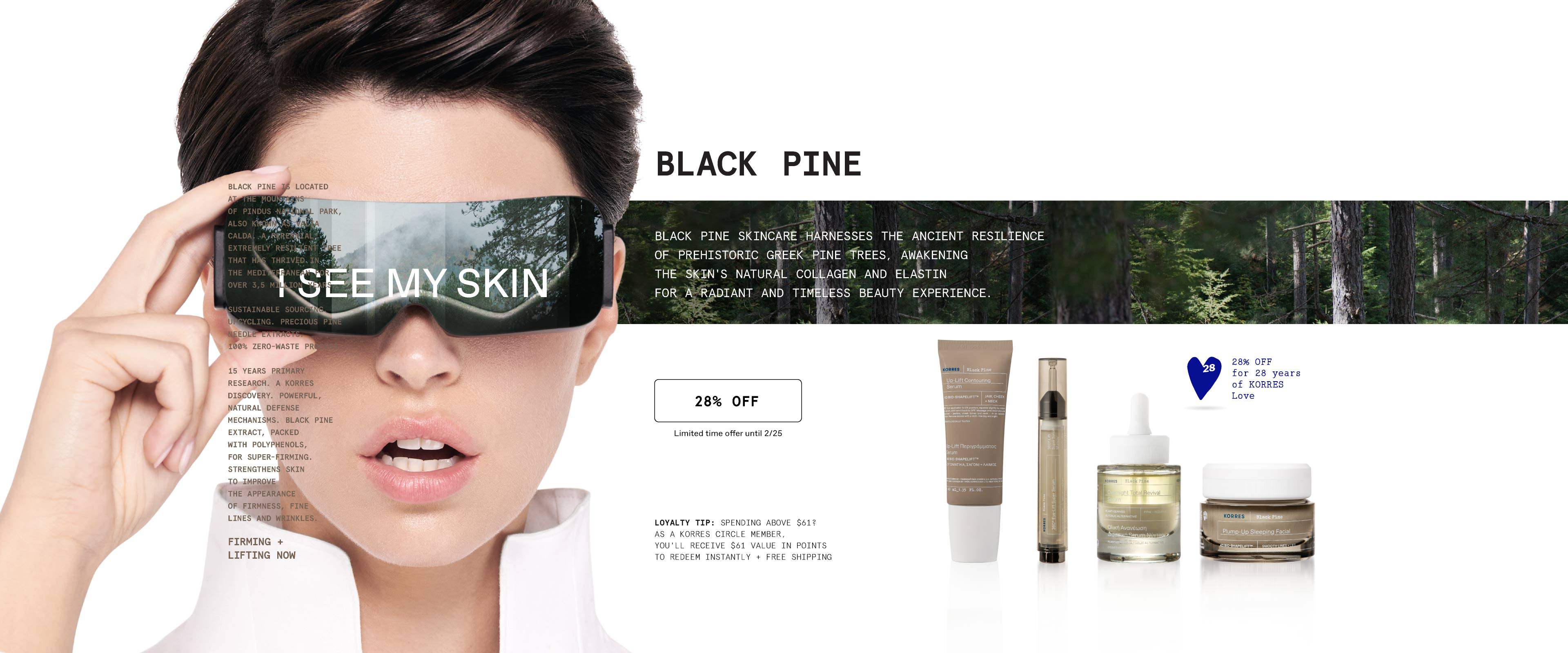 28% OFF Black Pine Collection