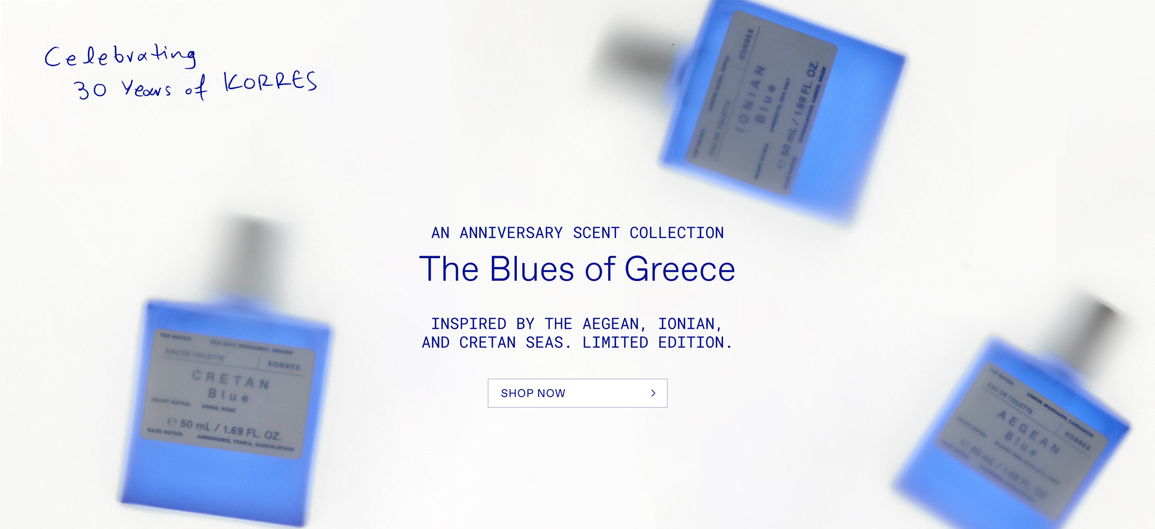 New Blue Fragrances
