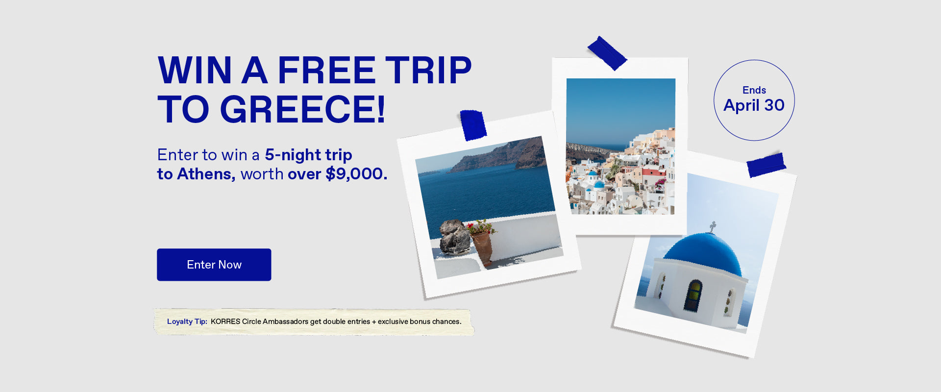 Win A Free Trip To Greece