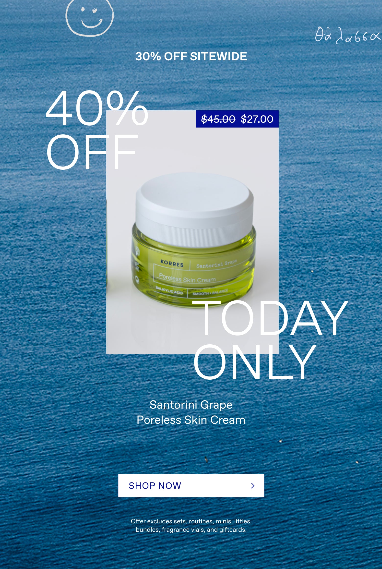 30% OFF Sitewide - 40% OFF Daily Doorbuster