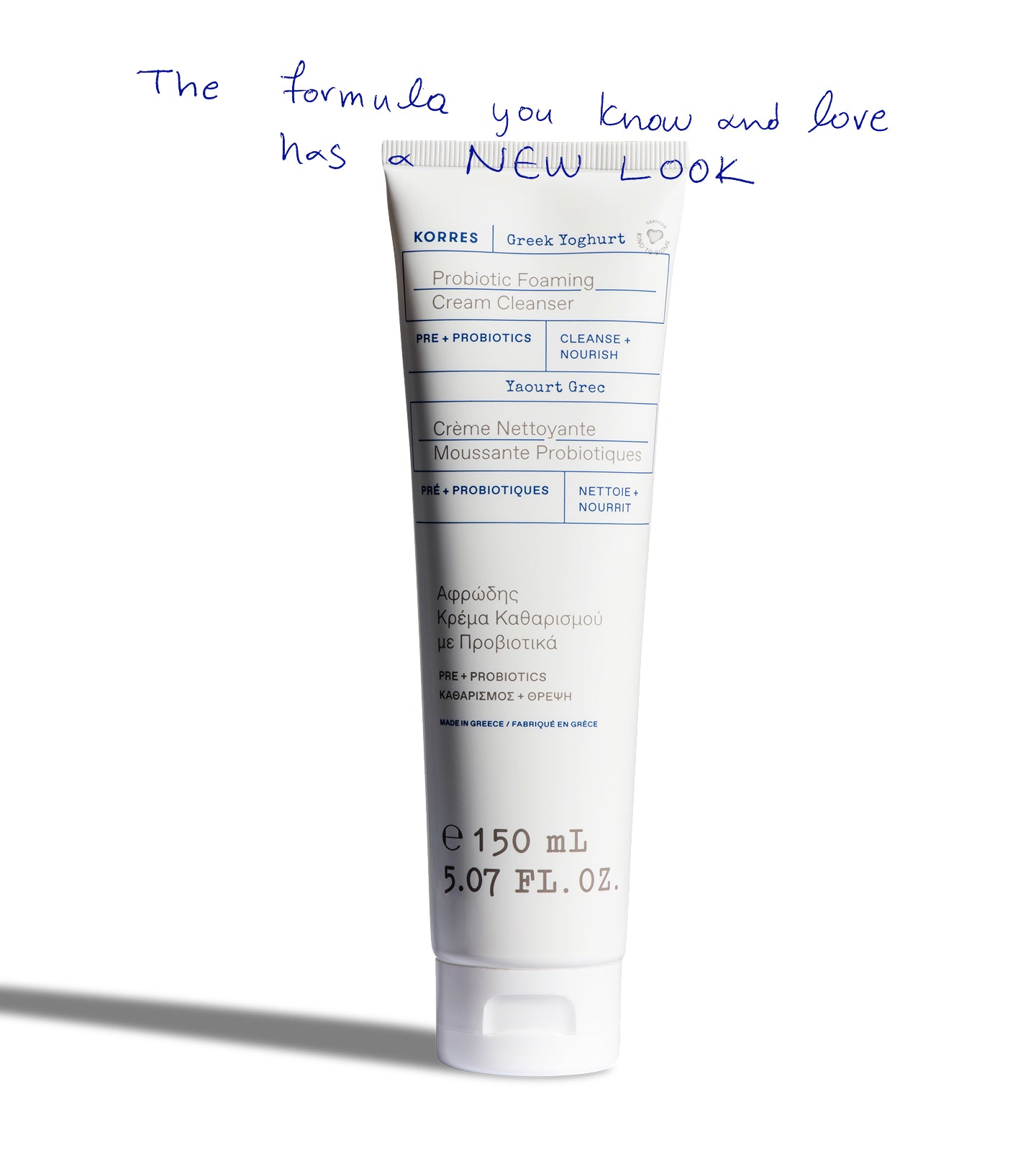 Greek Yoghurt Probiotic Foaming Cream Cleanser Skincare Korres