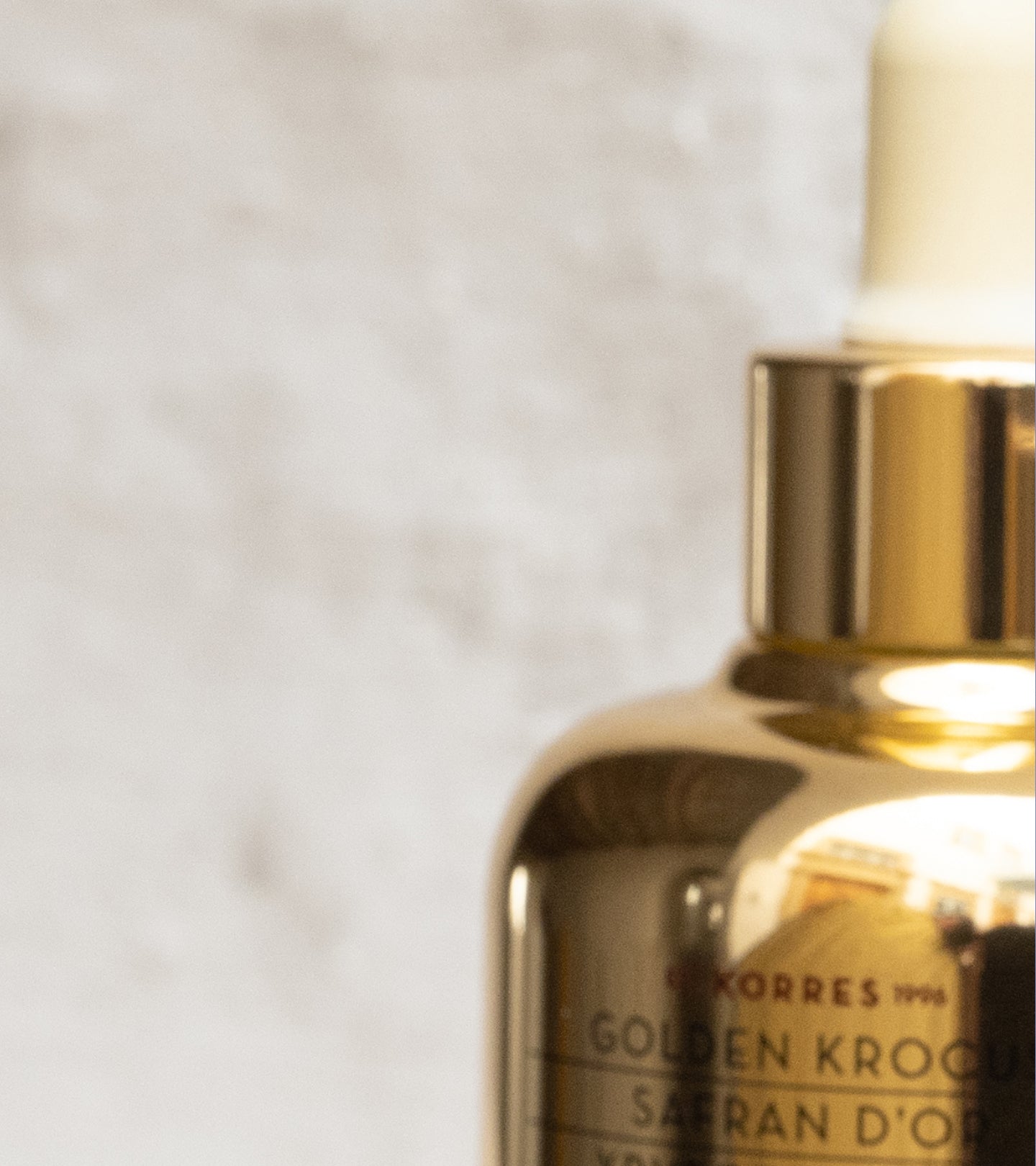 Golden Krocus Ageless Saffron Elixir Skincare Korres
