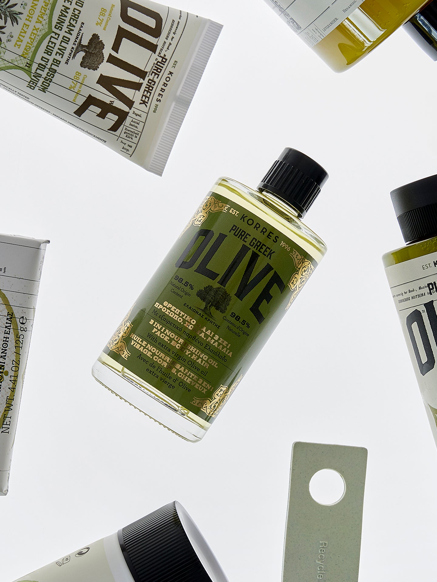 Pure Greek Olive Hand Cream Olive Blossom Pure Greek Olive Korres