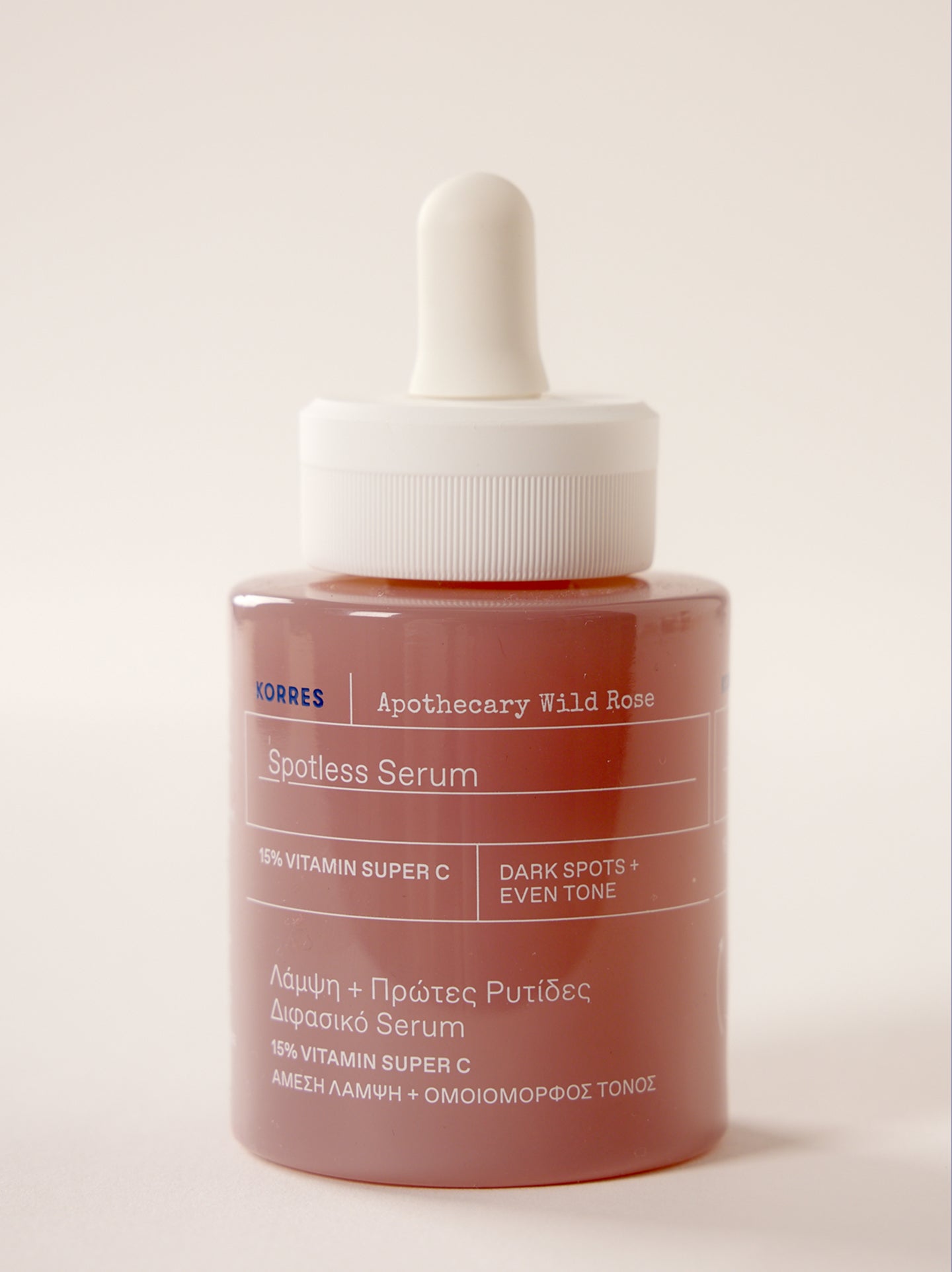 Apothecary Wild Rose 15% Vitamin C Spotless Serum | KORRES