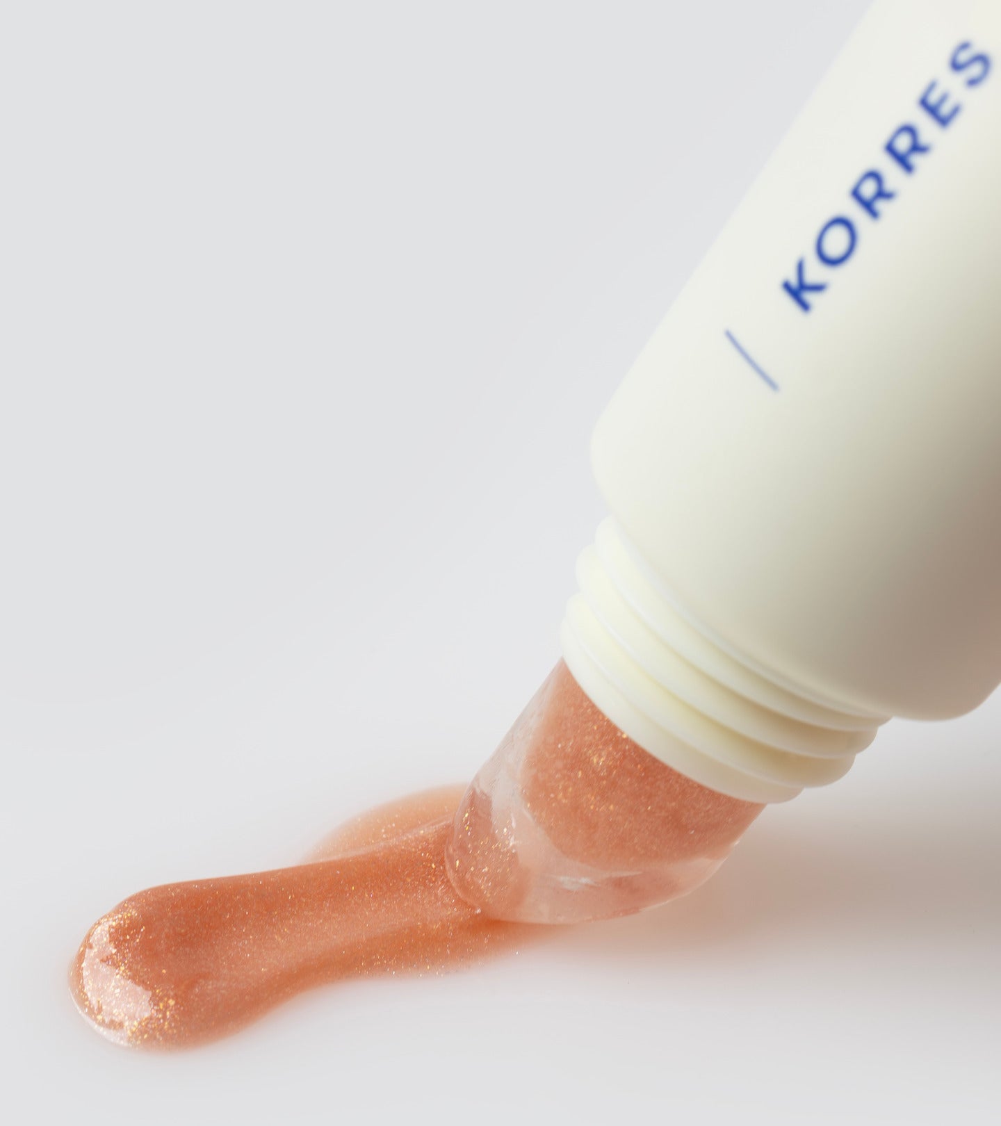 True Lip Shine Peach Shimmer Makeup KORRES