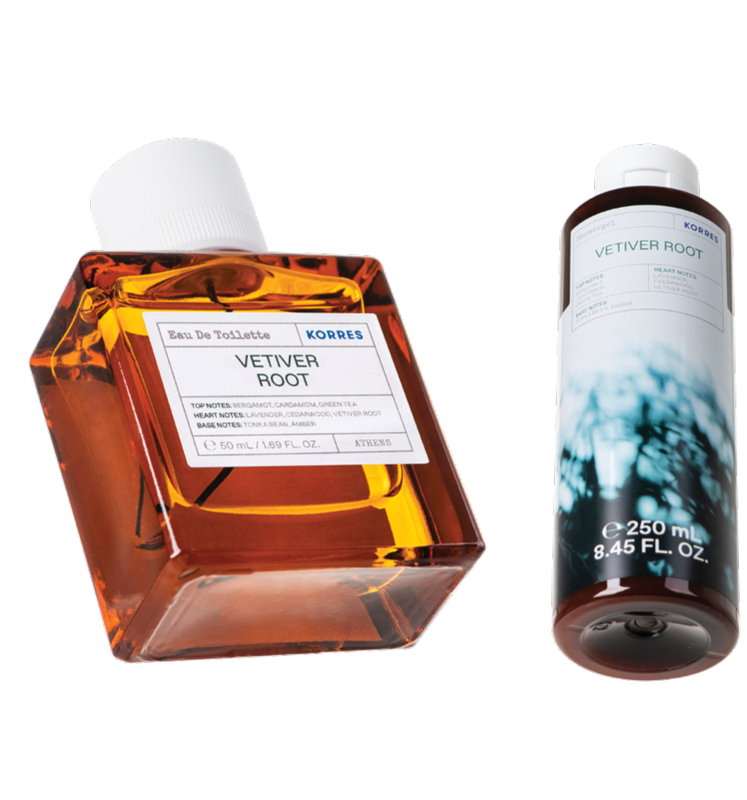 Vetiver Root Fragrance & Shower Duo: Value $73
