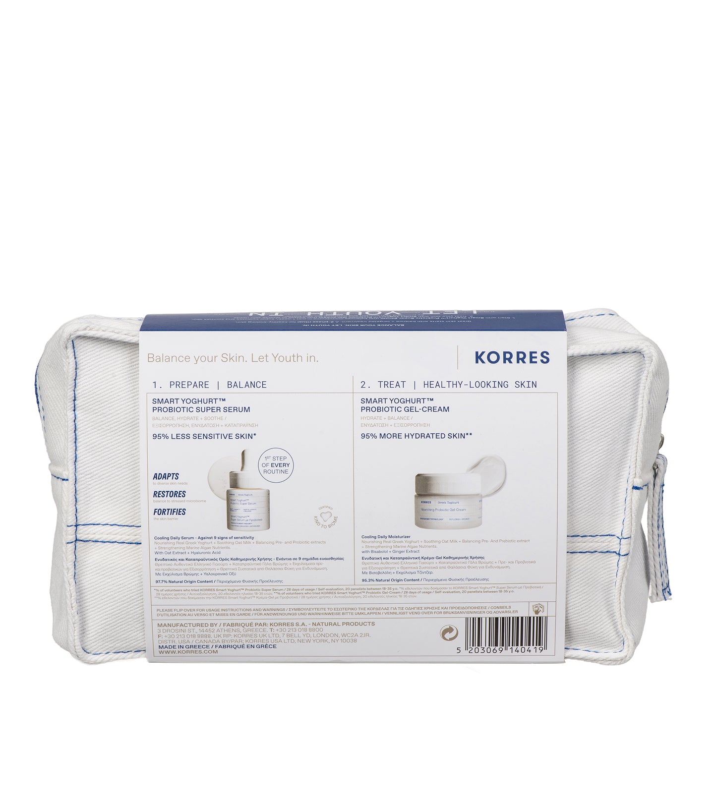 Greek Yoghurt Daily Balance Ritual ($75 Value) Skincare Kits Korres