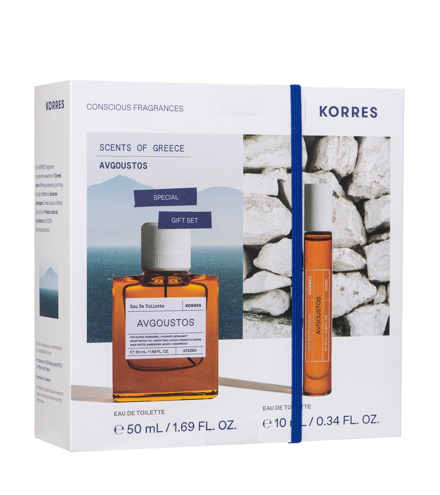 Eau de Toilette Avgoustos Set ($90 Value) Kits KORRES
