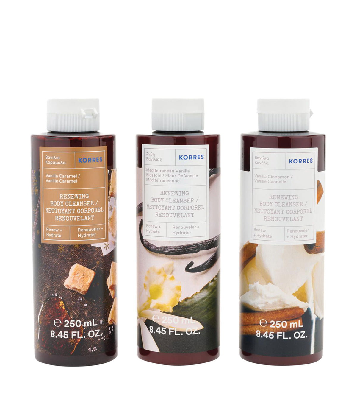 Very Vanilla Shower Gels Gift Set ($57 Value) Kits Korres