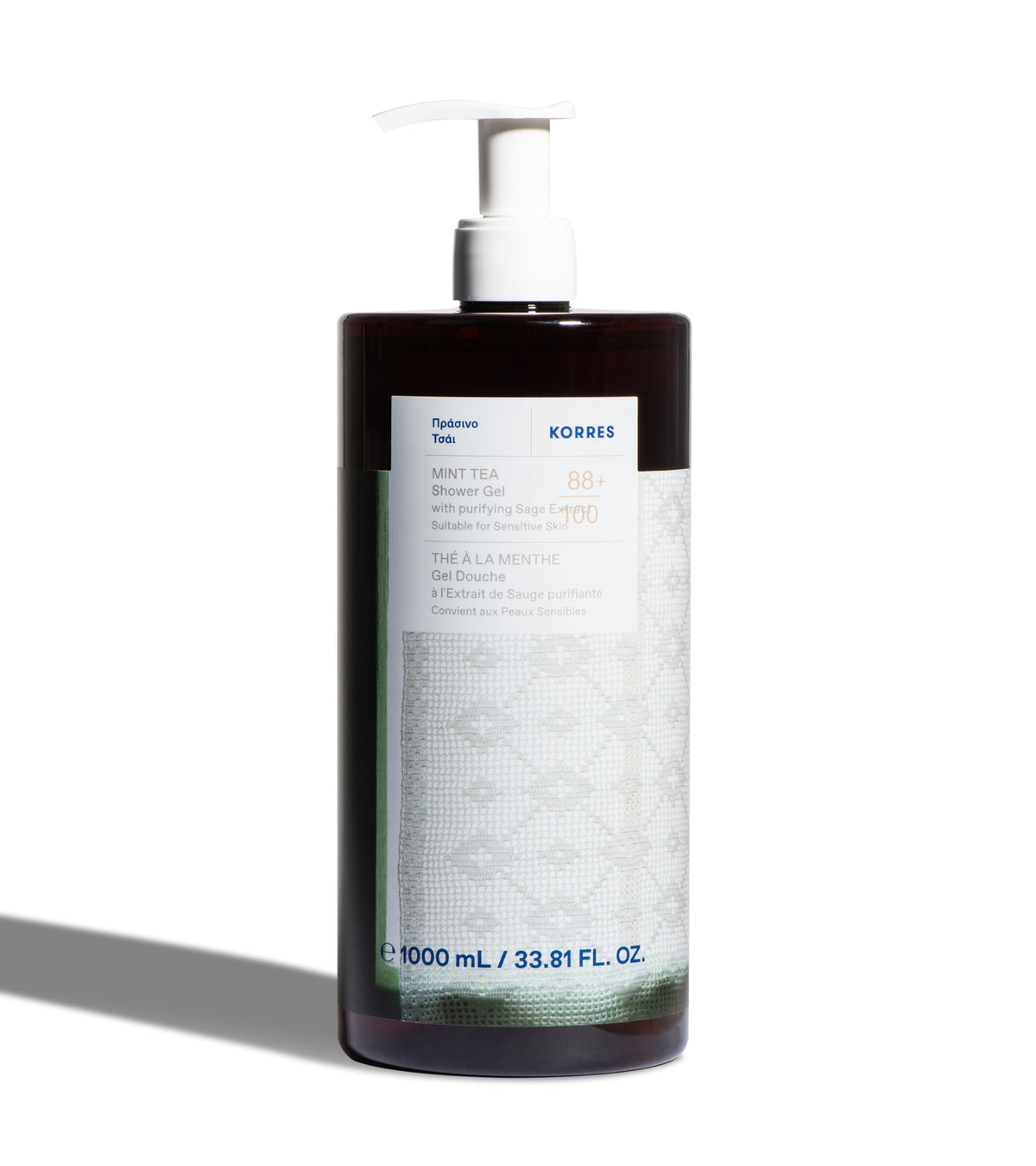 Shower Gel Mint Tea 1 Liter Body Care Korres