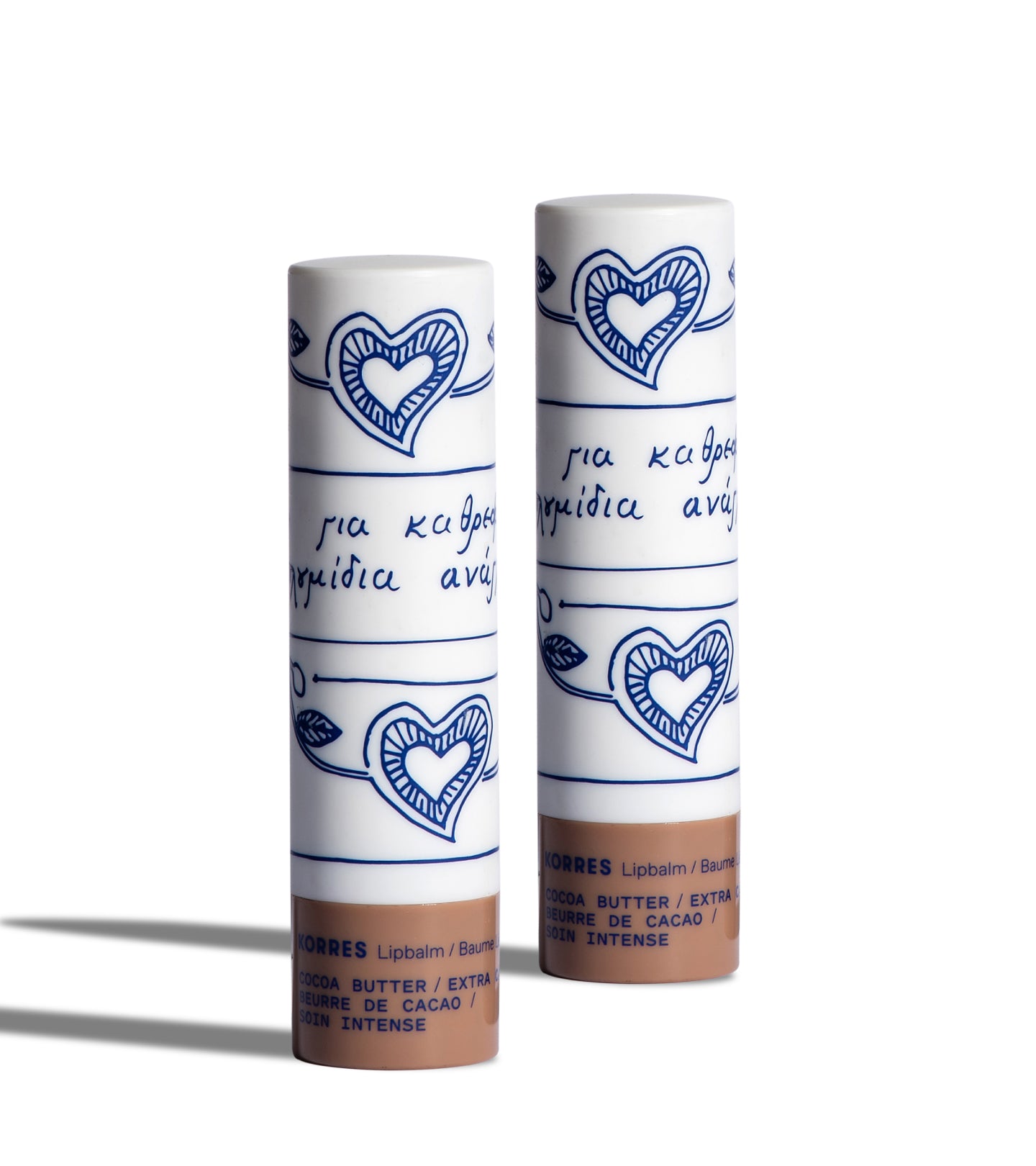 Lip Butter Stick Duo - Cocoa Butter Makeup Korres