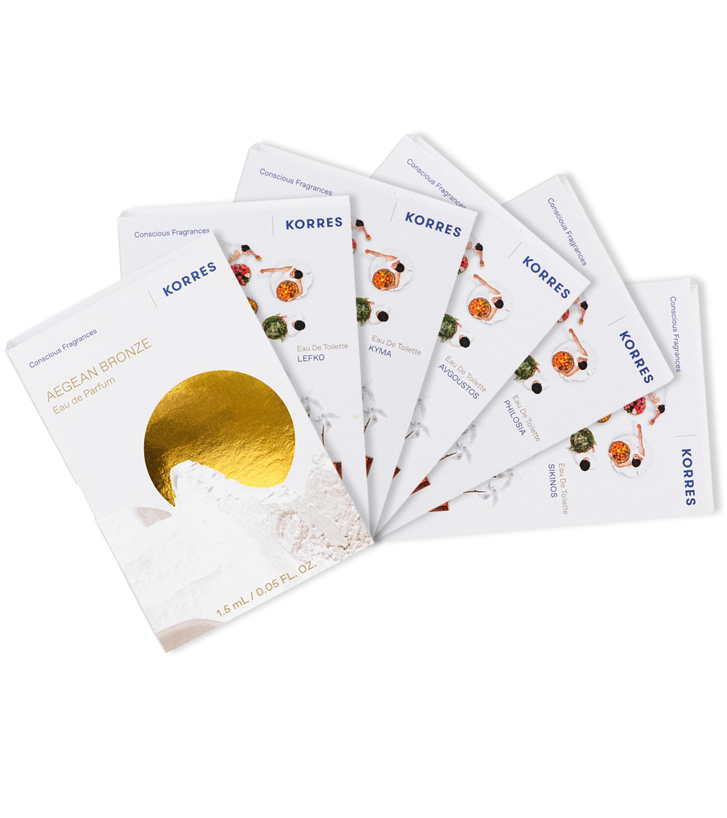 Signature Greek Fragrances Discovery Set Kits Korres