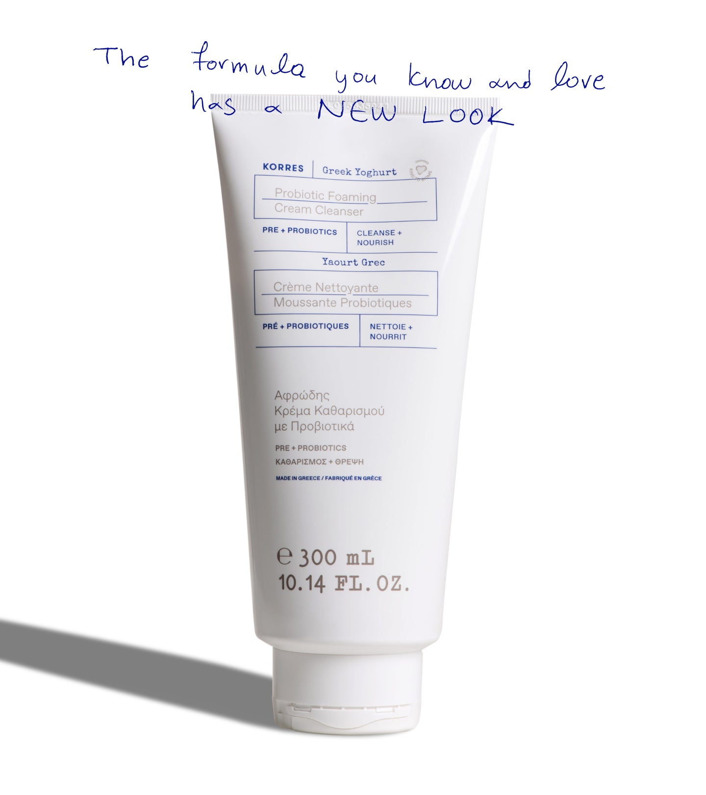 Greek Yoghurt Probiotic Foaming Cream Cleanser 300ML Skincare Korres