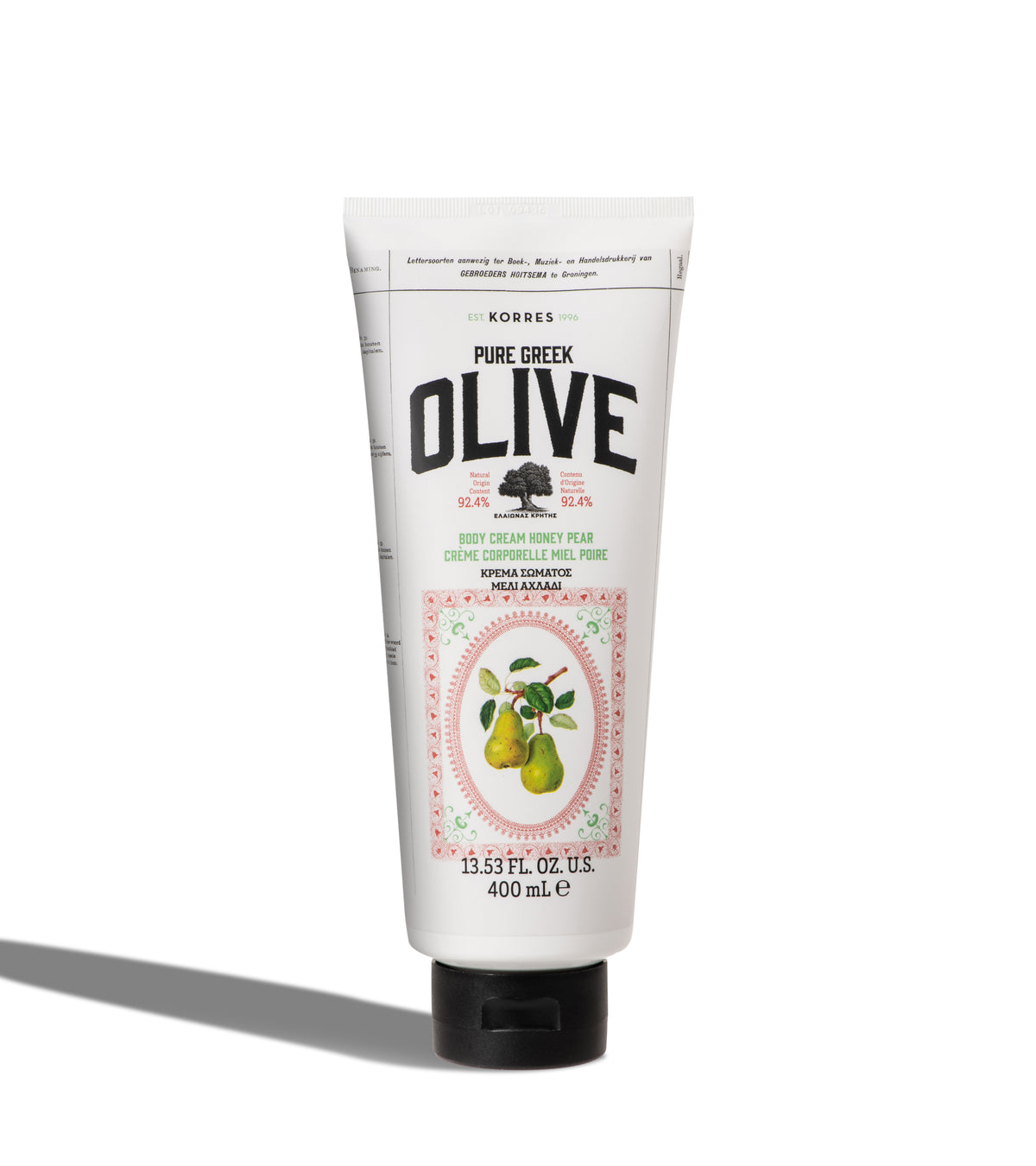 Pure Greek Olive Body Cream 400ML Tube – KORRES