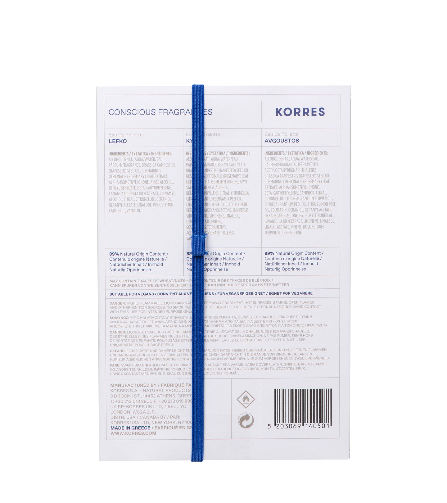 The Greek Collection Fragrance Set ($66 Value) Kits KORRES