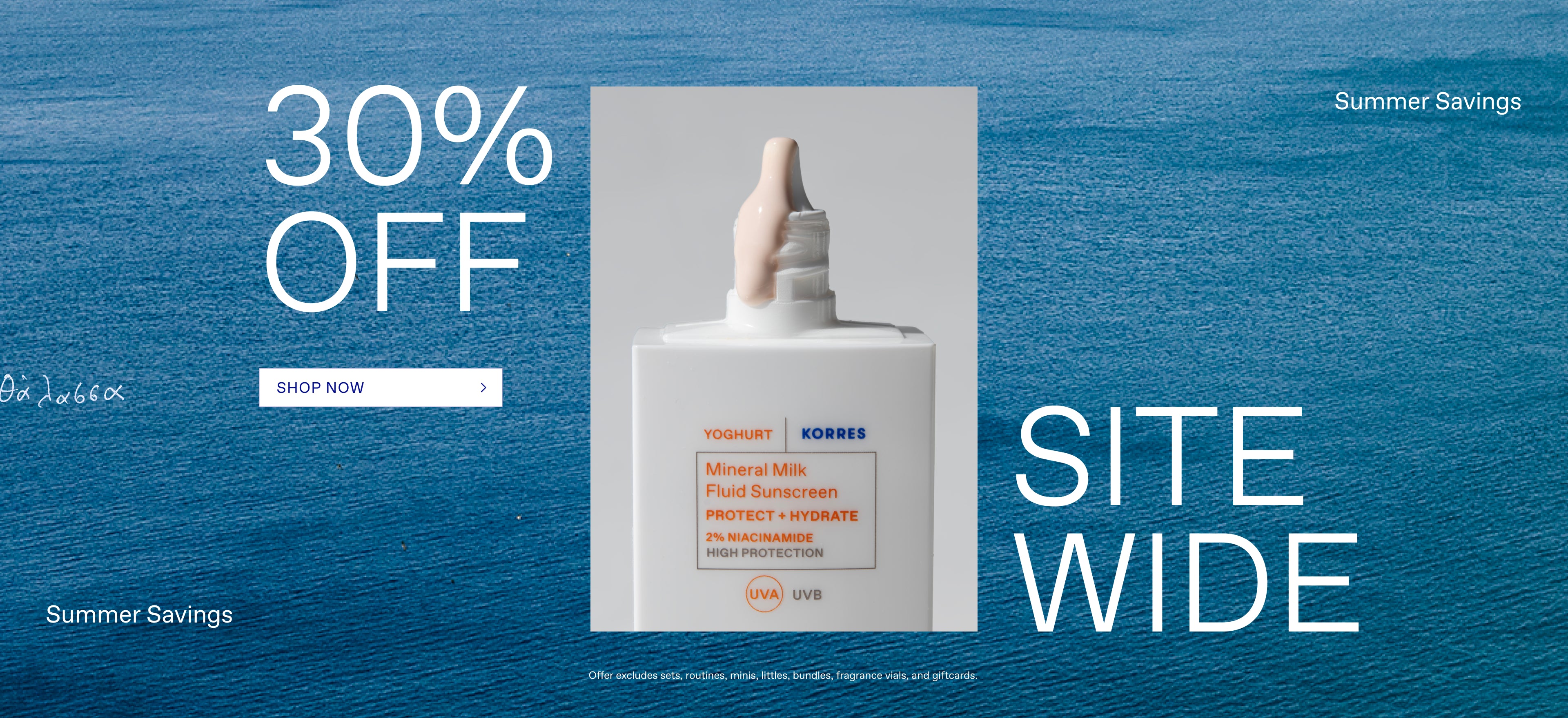30% OFF Sitewide