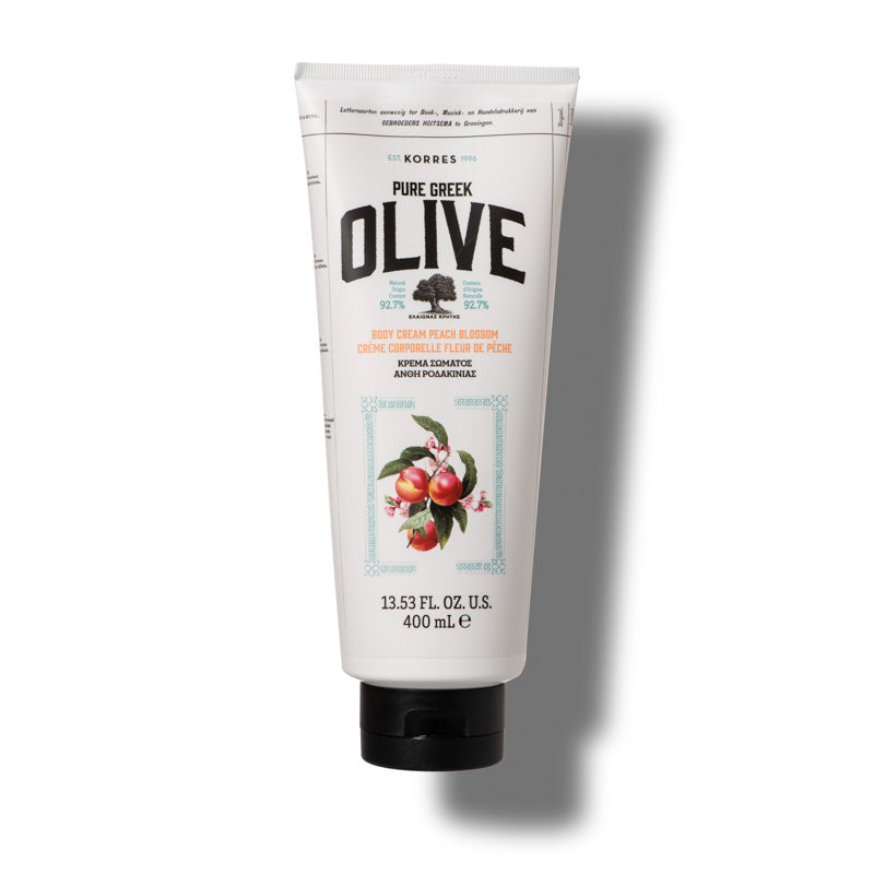 Pure Greek Olive Body Cream Peach Blossom 400ML