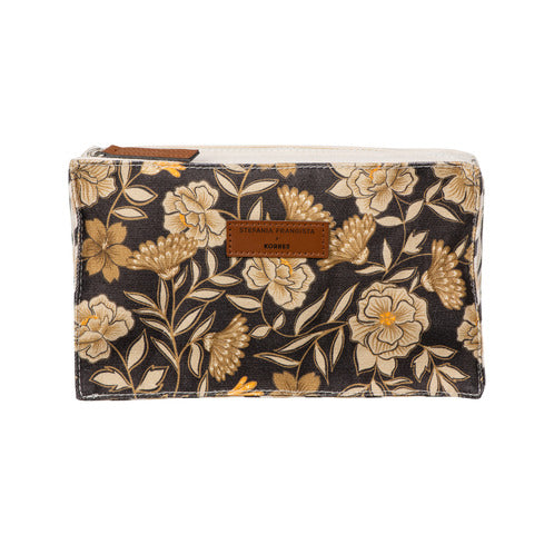 Suncare Pouch Black-Beige