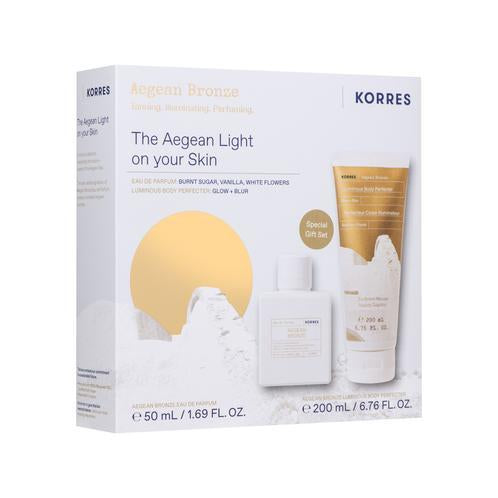 Aegean Bronze Eau de Parfum & Luminous Body Perfecter ($91 Value)