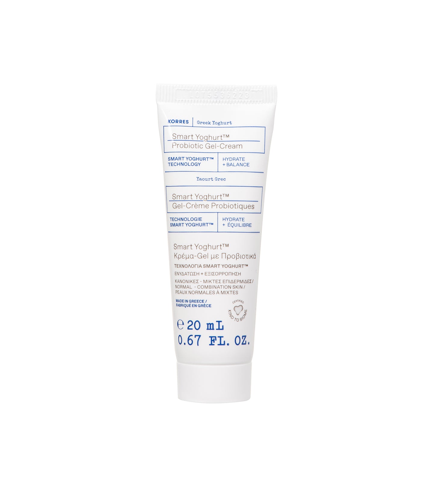 Mini Greek Yoghurt Probiotic Gel-Cream 20ML Littles Korres