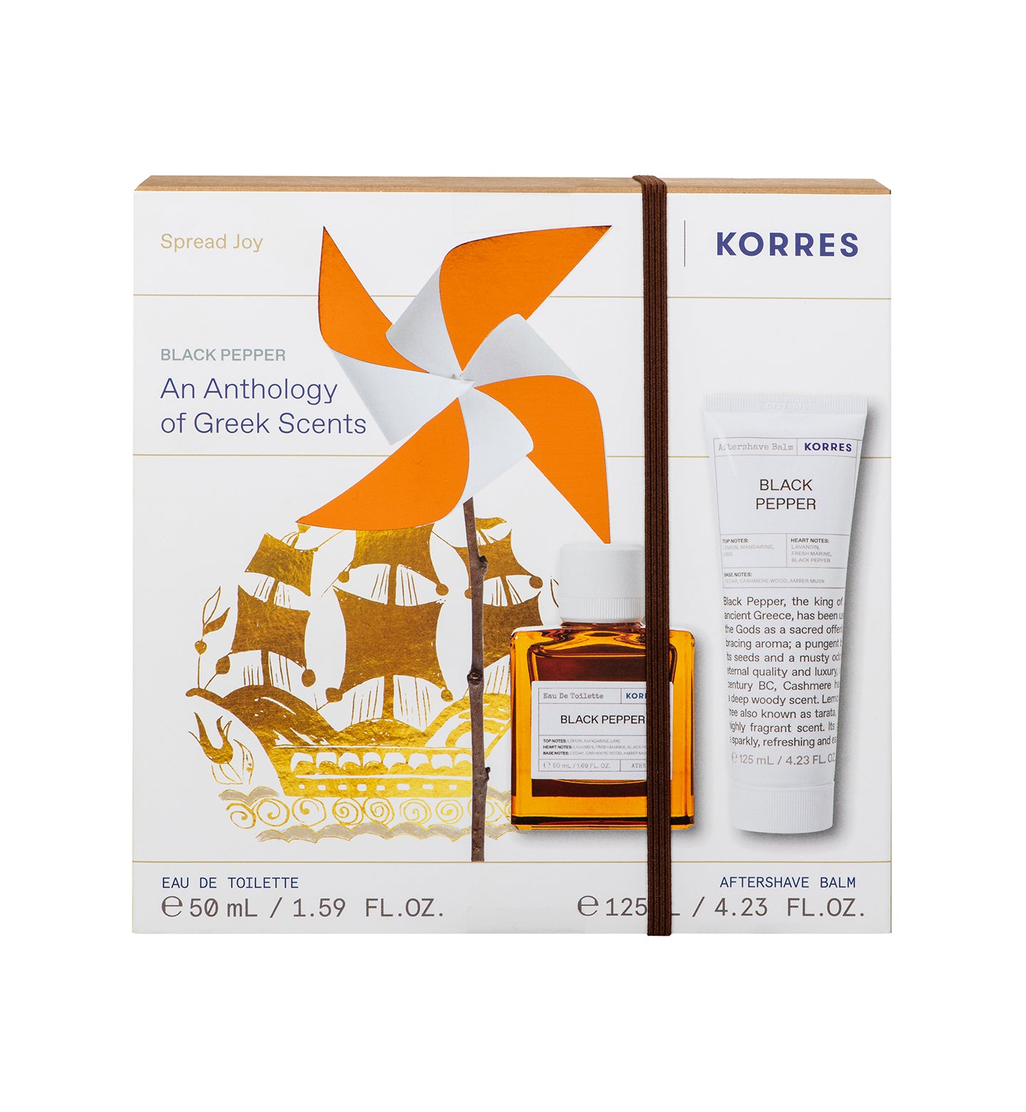 Black Pepper Body + Fragrance Duo ($95 Value) Kits Korres