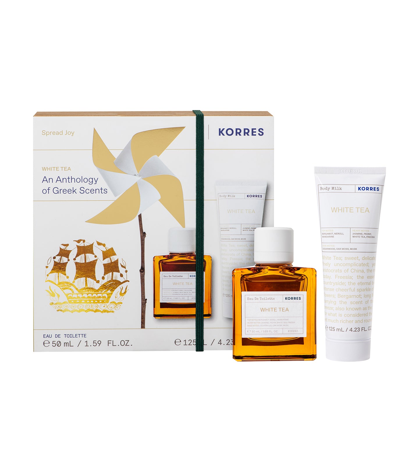 White Tea Body + Fragrance Duo ($95 Value) Kits Korres