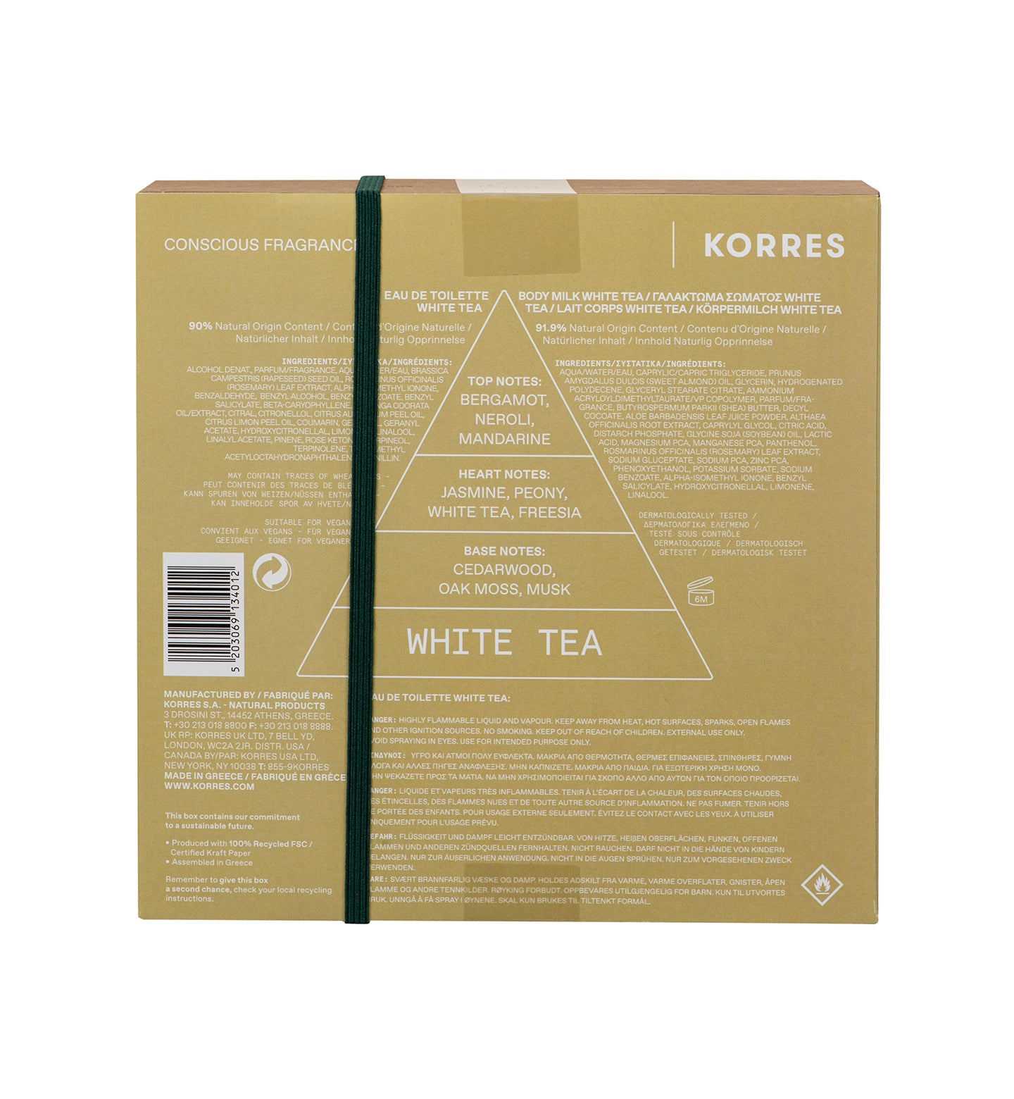 White Tea Body + Fragrance Duo ($95 Value) Kits Korres