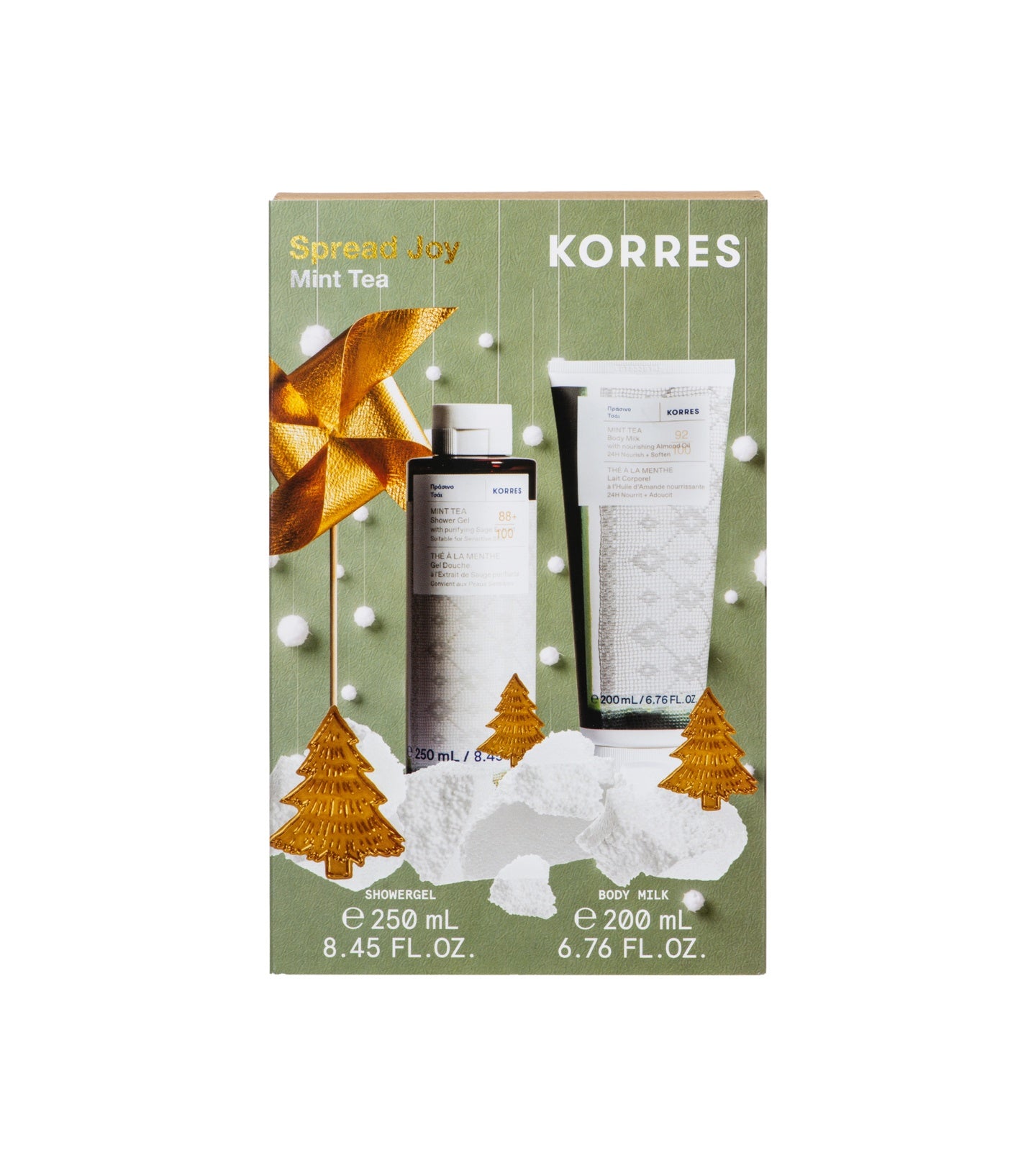 Mint Tea Body Care Duo Holiday Gift Set ($49 Value) – KORRES